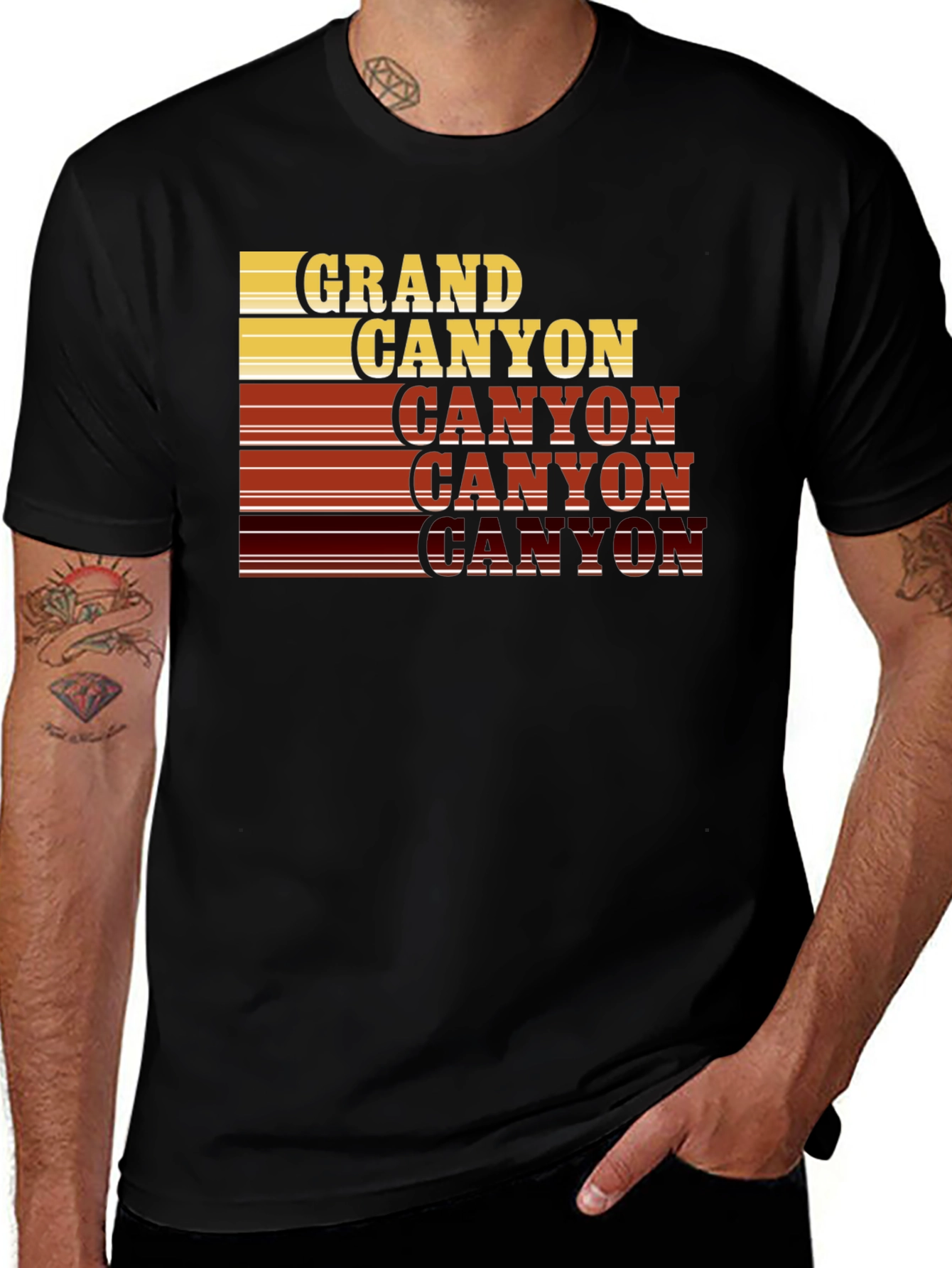 Variant 28 of Grand Canyon Retro Graphic Tee