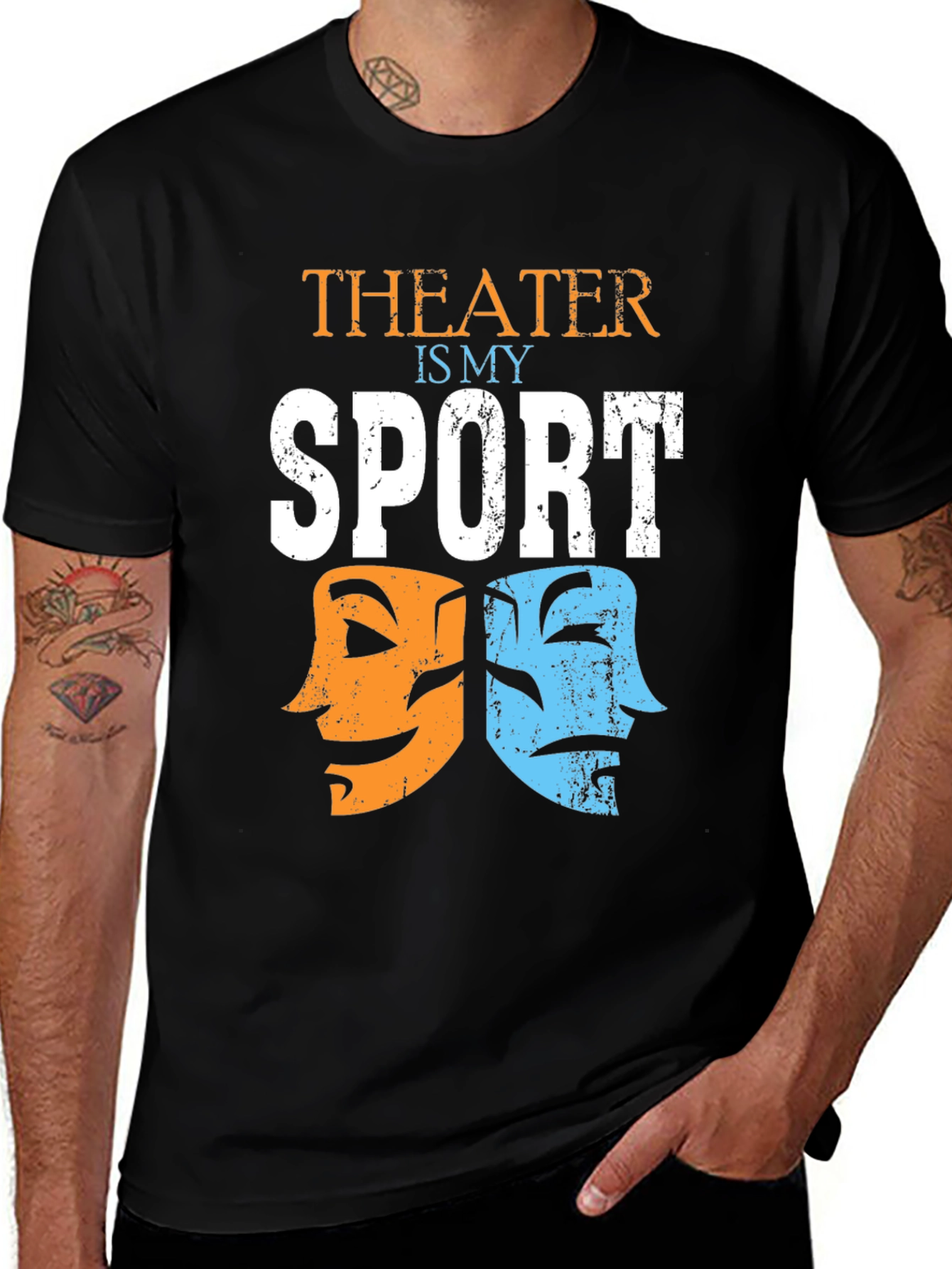 Variant 4 of Theater Is My Sport Graphic Tee
