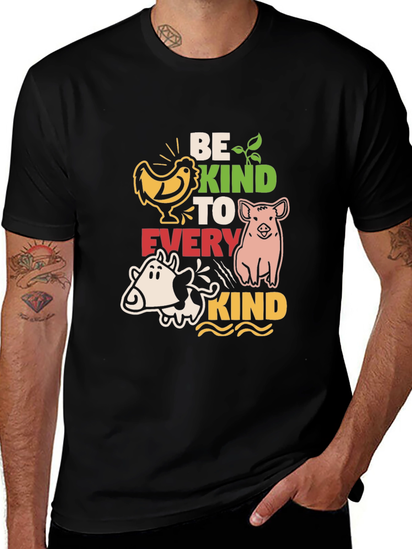 Variant 28 of Be Kind to Every Kind Animal Lover T-Shirt