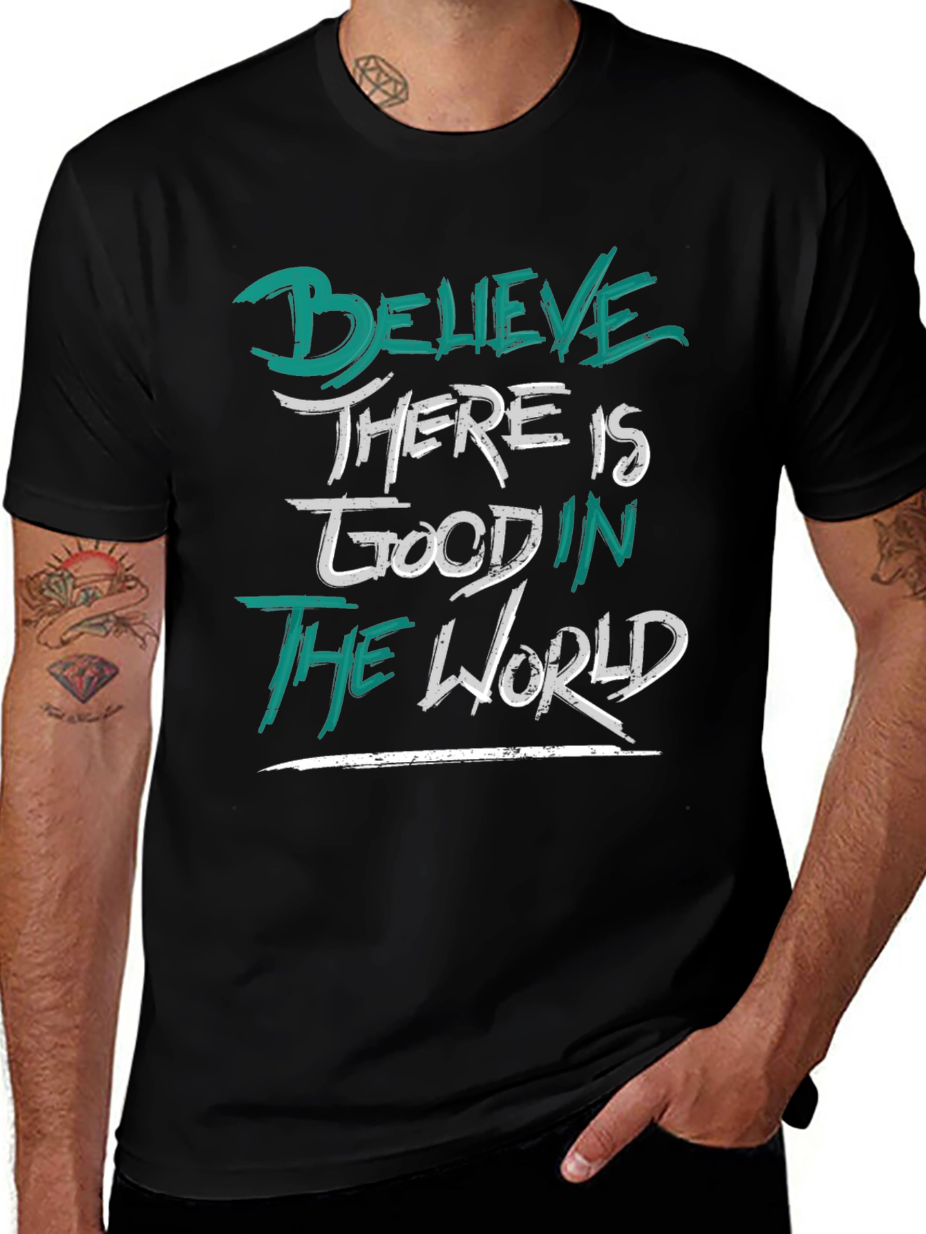 Variant 16 of Believe Good in the World Graphic Tee