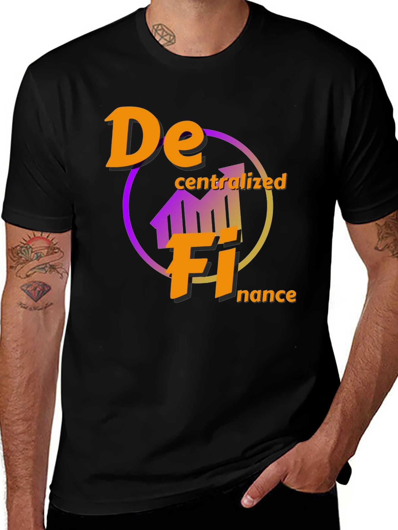 Variant 19 of DeFi T-Shirt - Decentralized Finance Crypto Tee