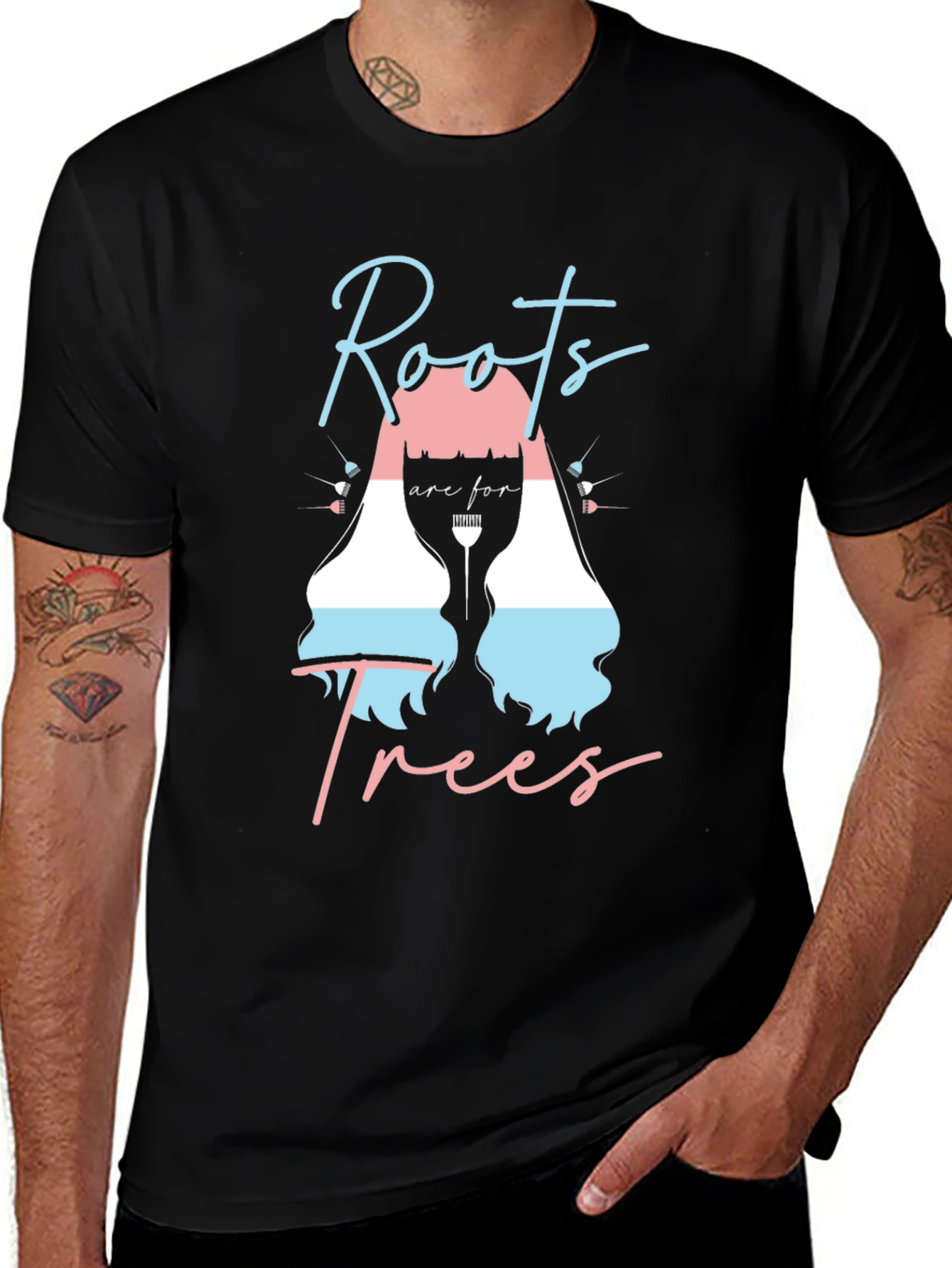 Variant 6 of Roots are for Trees Transgender T-Shirt