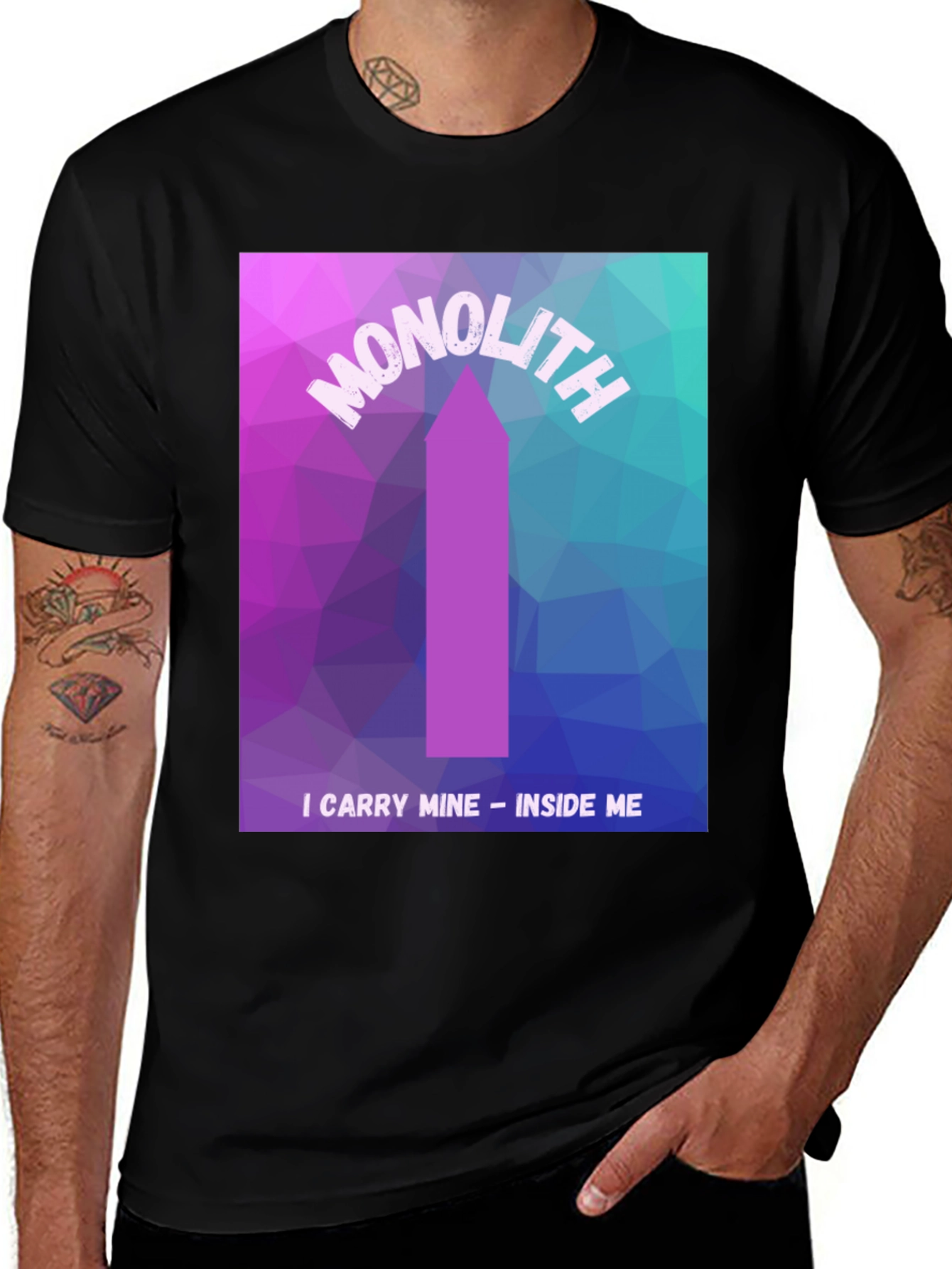 Variant 21 of Monolith Graphic T-Shirt - Carry Mine Inside