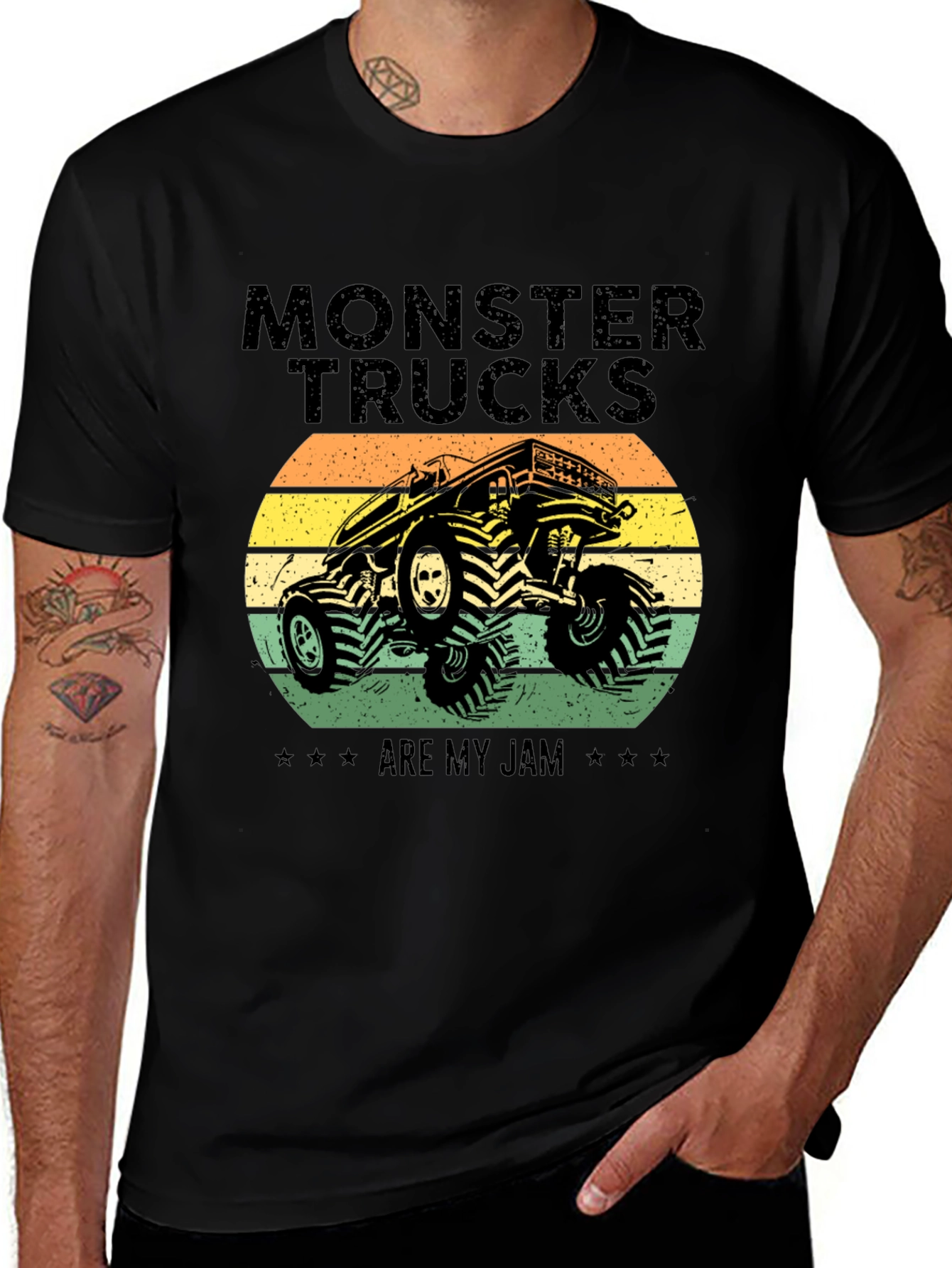 Variant 28 of Monster Trucks Are My Jam T-Shirt