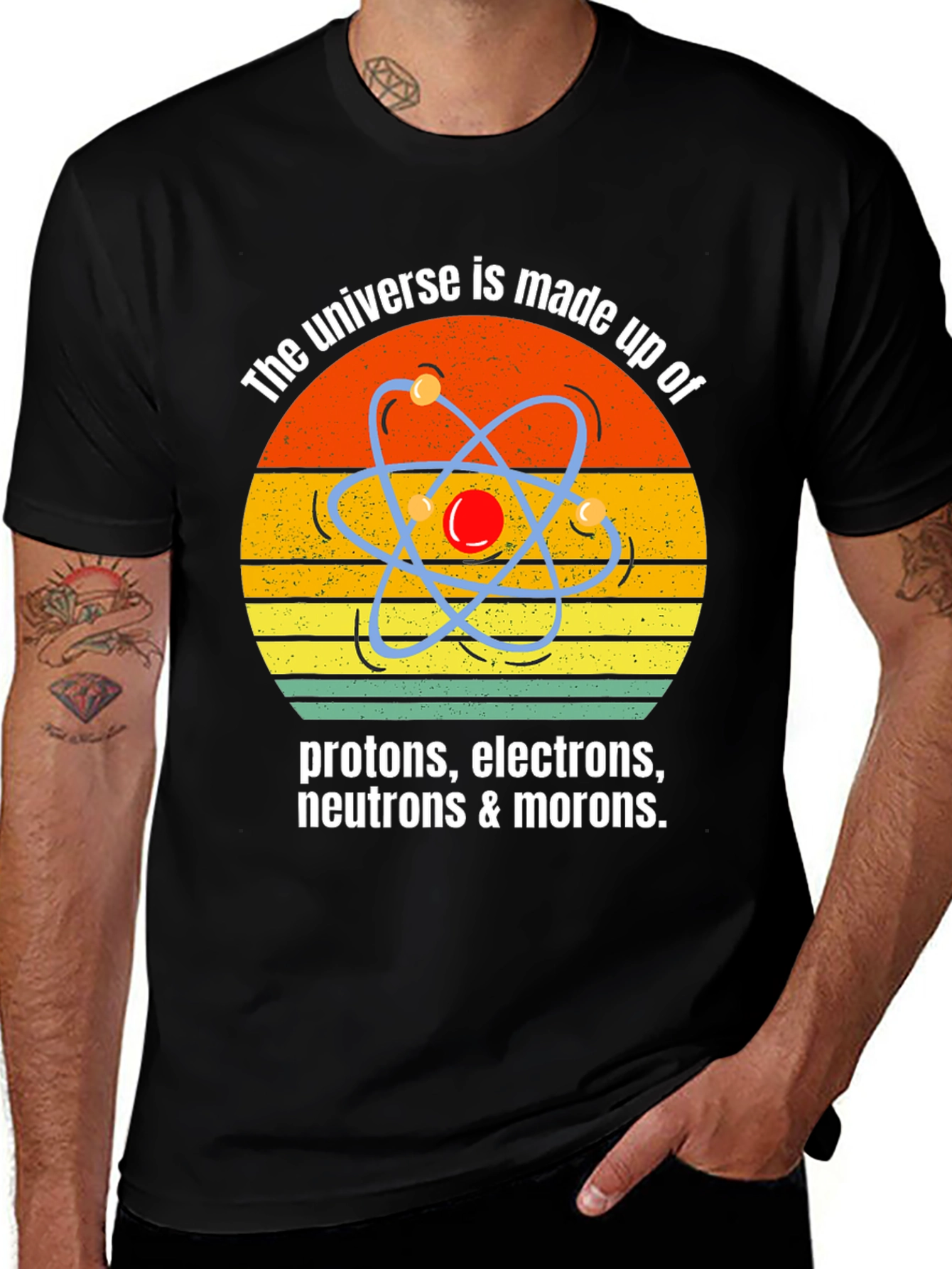Variant 28 of Funny Science T-Shirt - Universe Morons