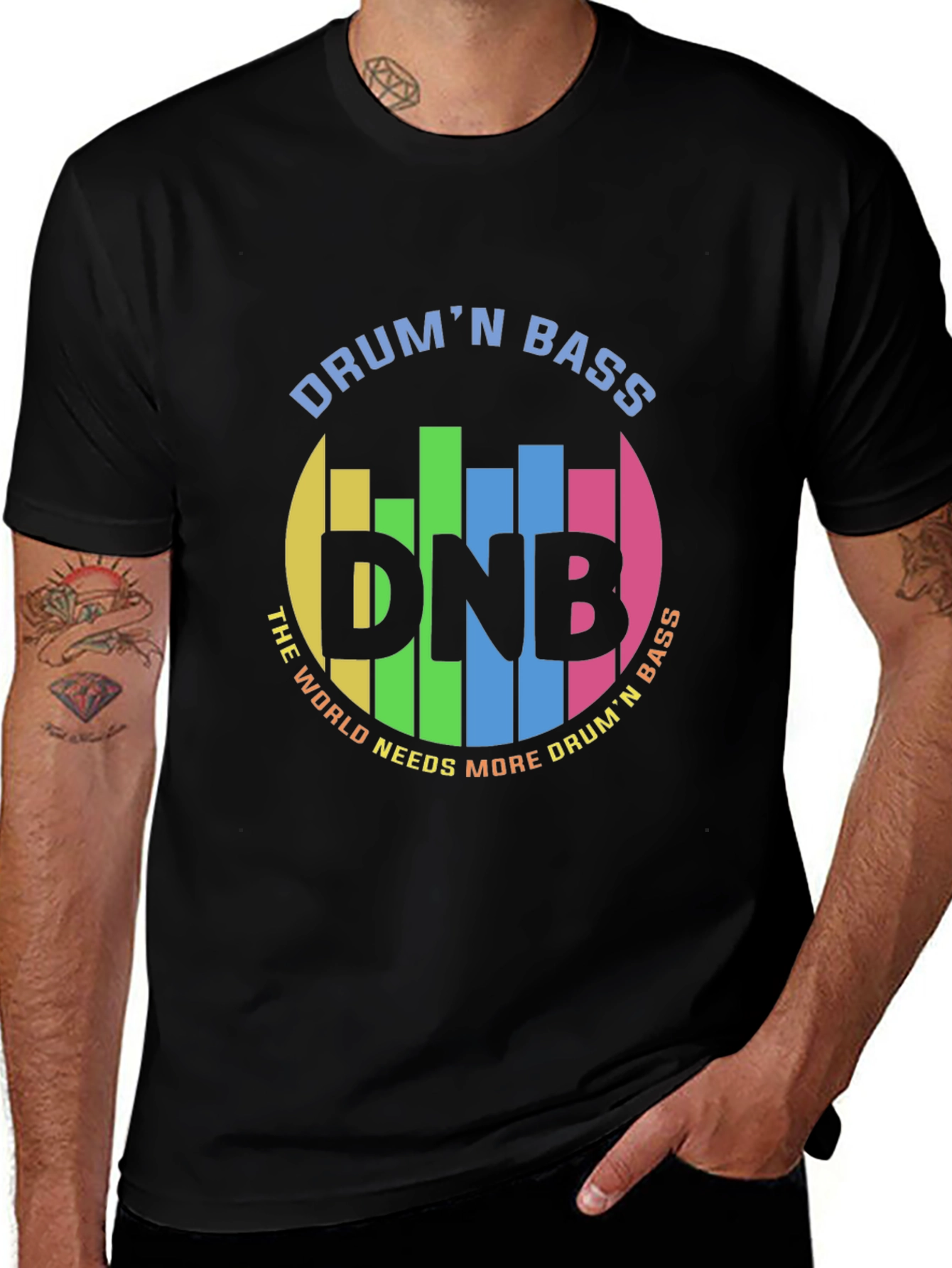 Drum 'N' Bass T-Shirt: DNB Graphic Tee