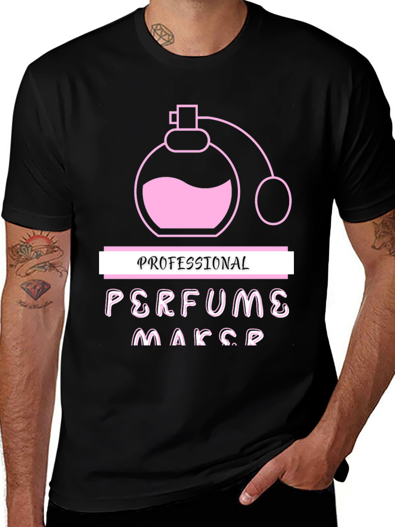 Variant 26 of Professional Perfume Maker T-Shirt, Trendy Gift for Perfumers