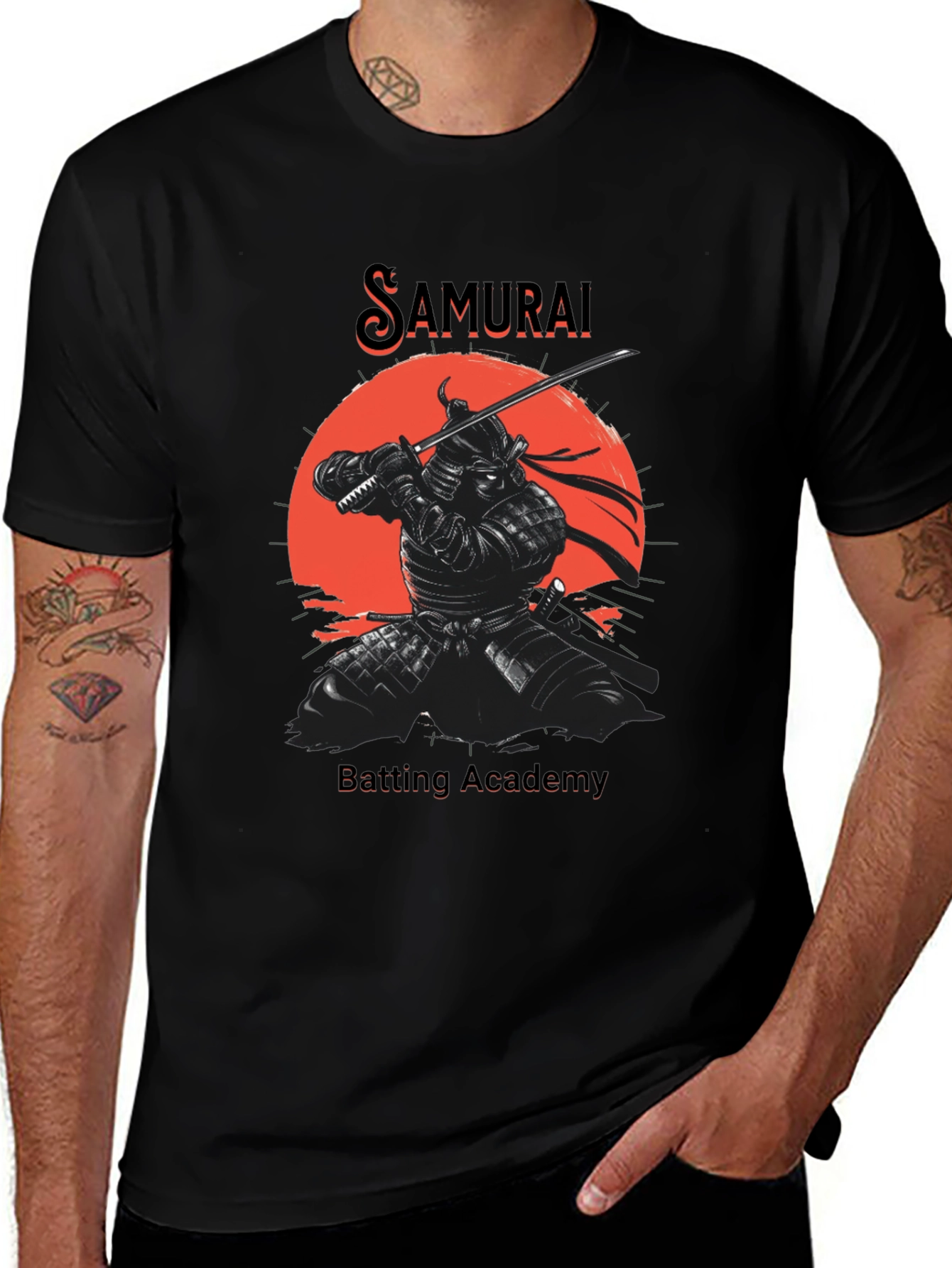 Variant 5 of Samurai Batting Academy Graphic Tee