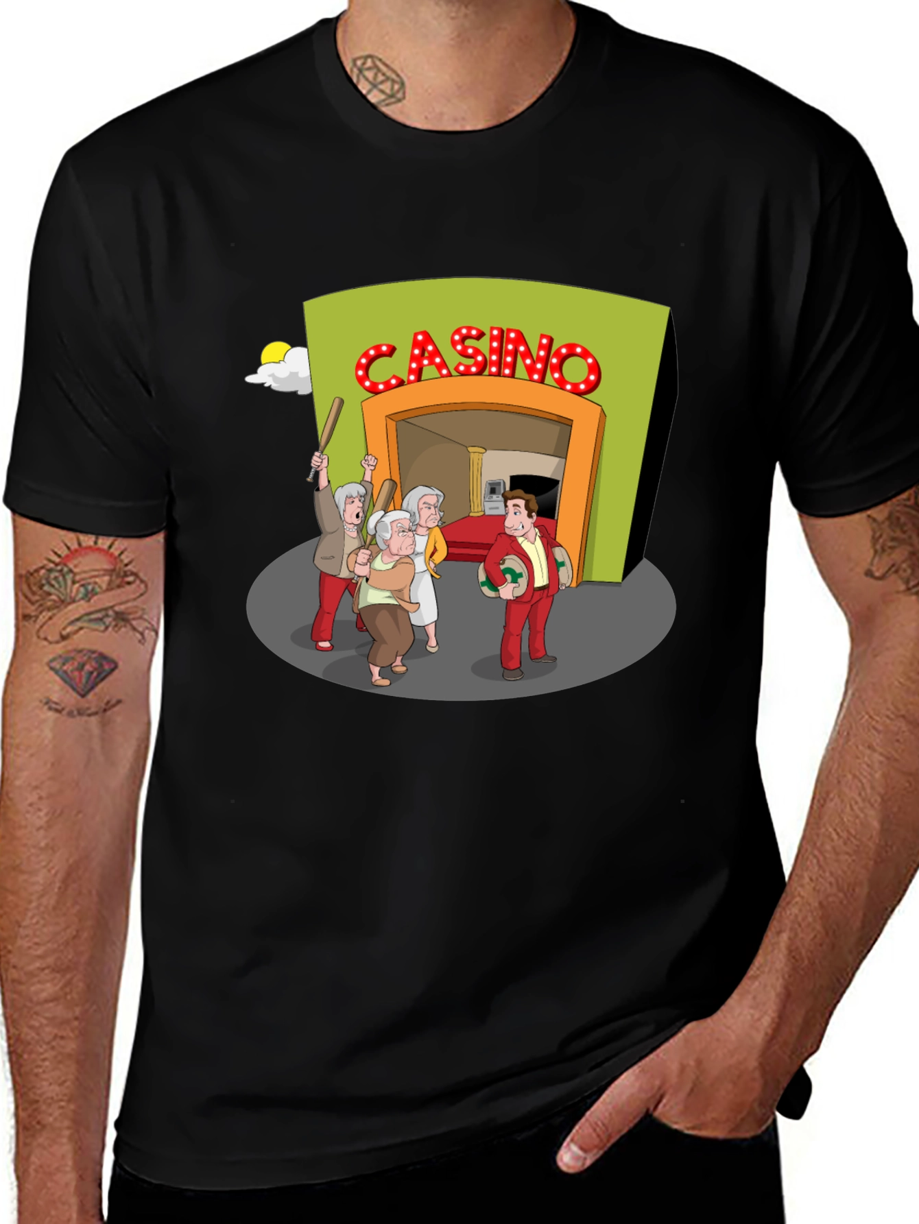 Variant 13 of Casino Mob T-Shirt