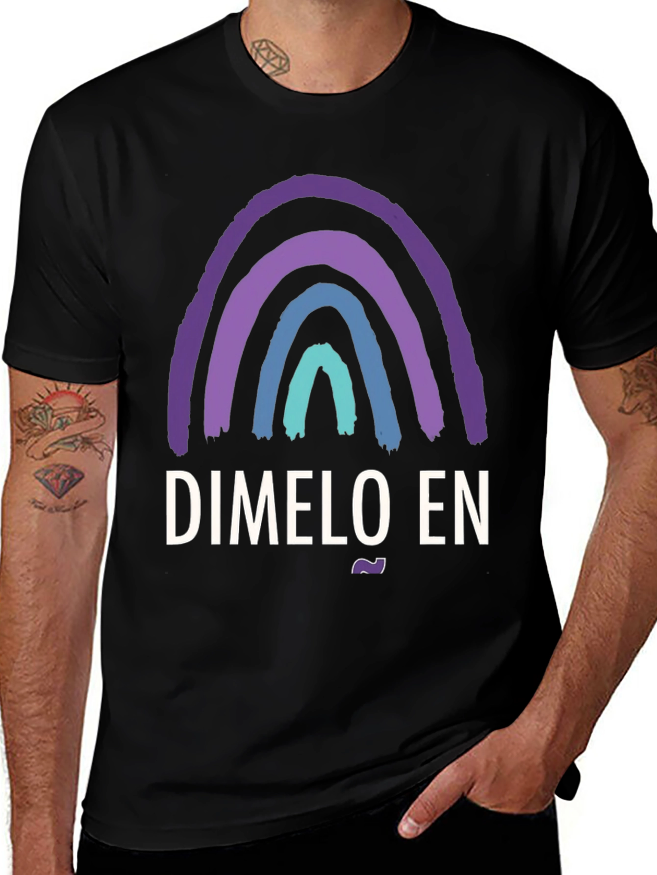 Variant 14 of Dimelo En Rainbow T-Shirt
