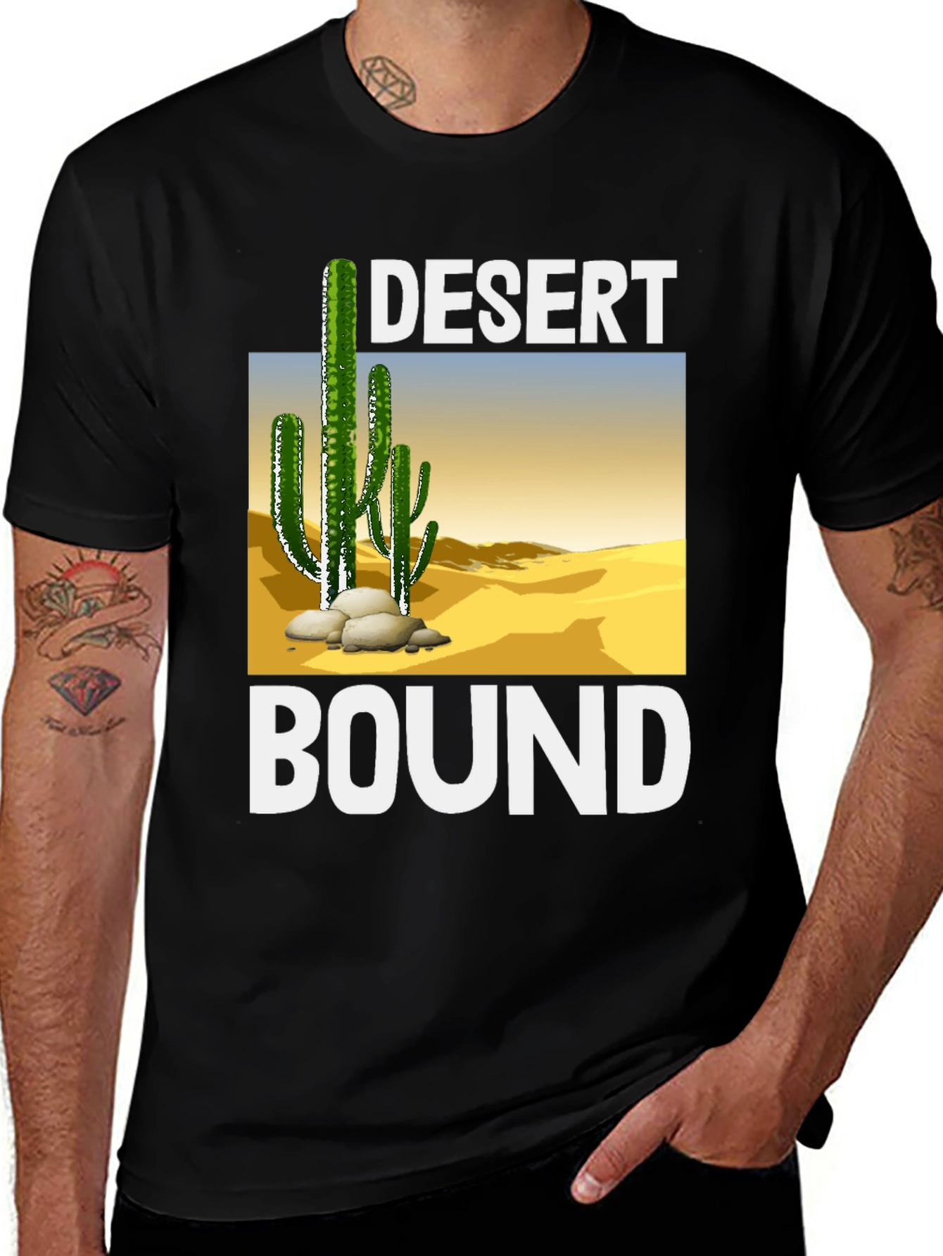 Variant 19 of Desert Bound Graphic Tee - Unisex