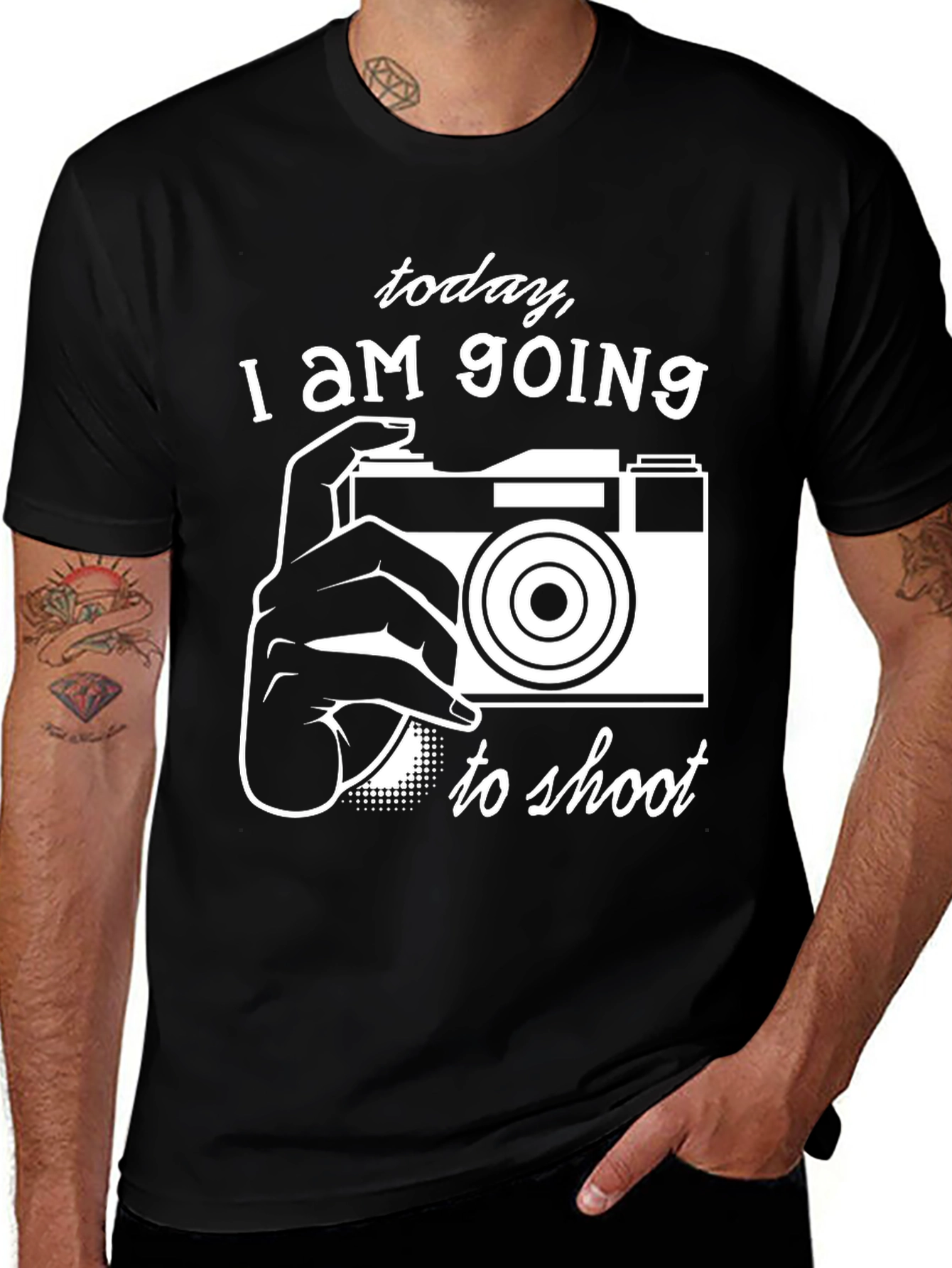 Variant 24 of Photographer's Tee: Today I am Going to Shoot