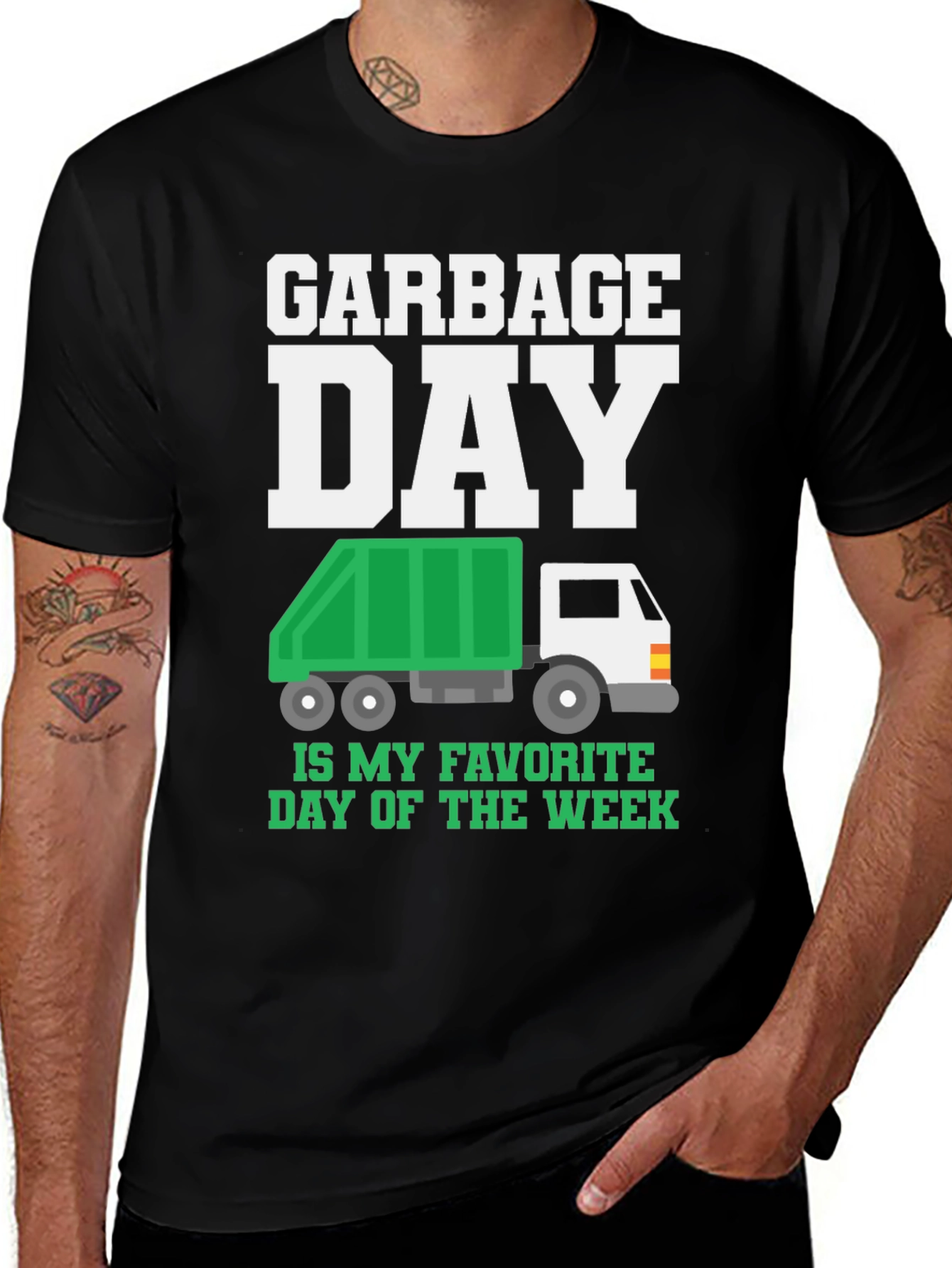 Variant 27 of Garbage Day Favorite Day T-Shirt