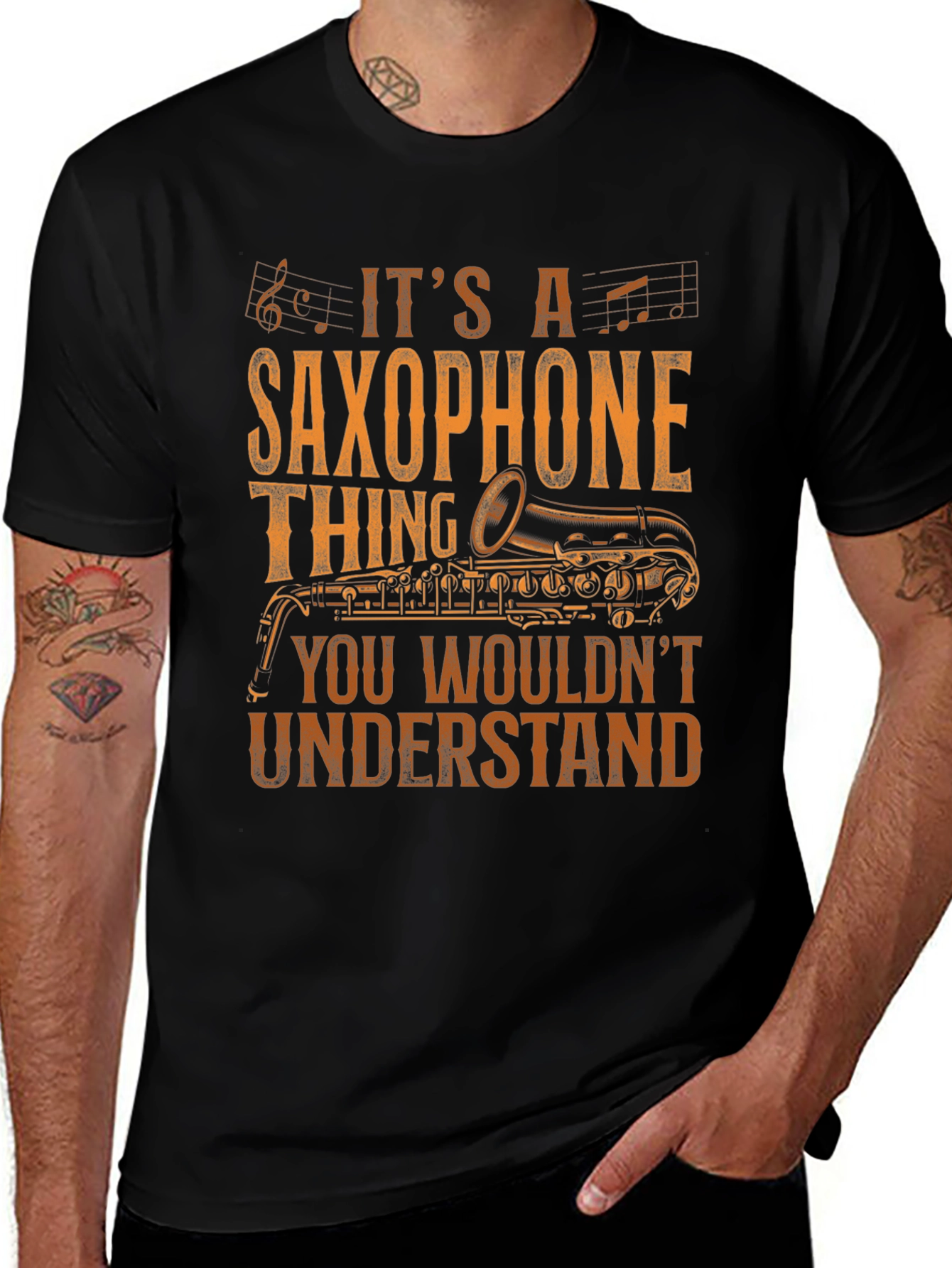 Saxophone Thing T-Shirt - Music Lover Tee