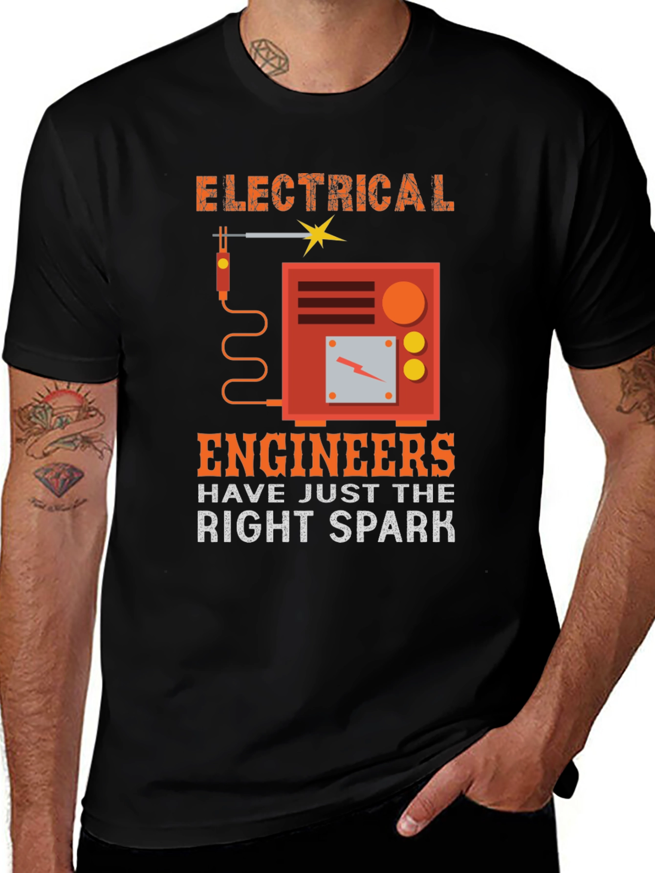 Variant 13 of Electrical Engineer Spark T-Shirt
