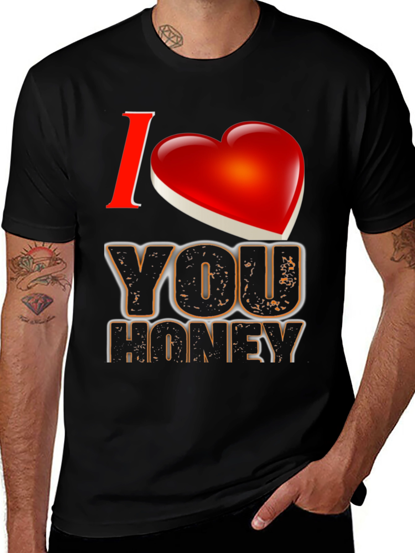 I Heart You Honey - Graphic Tee