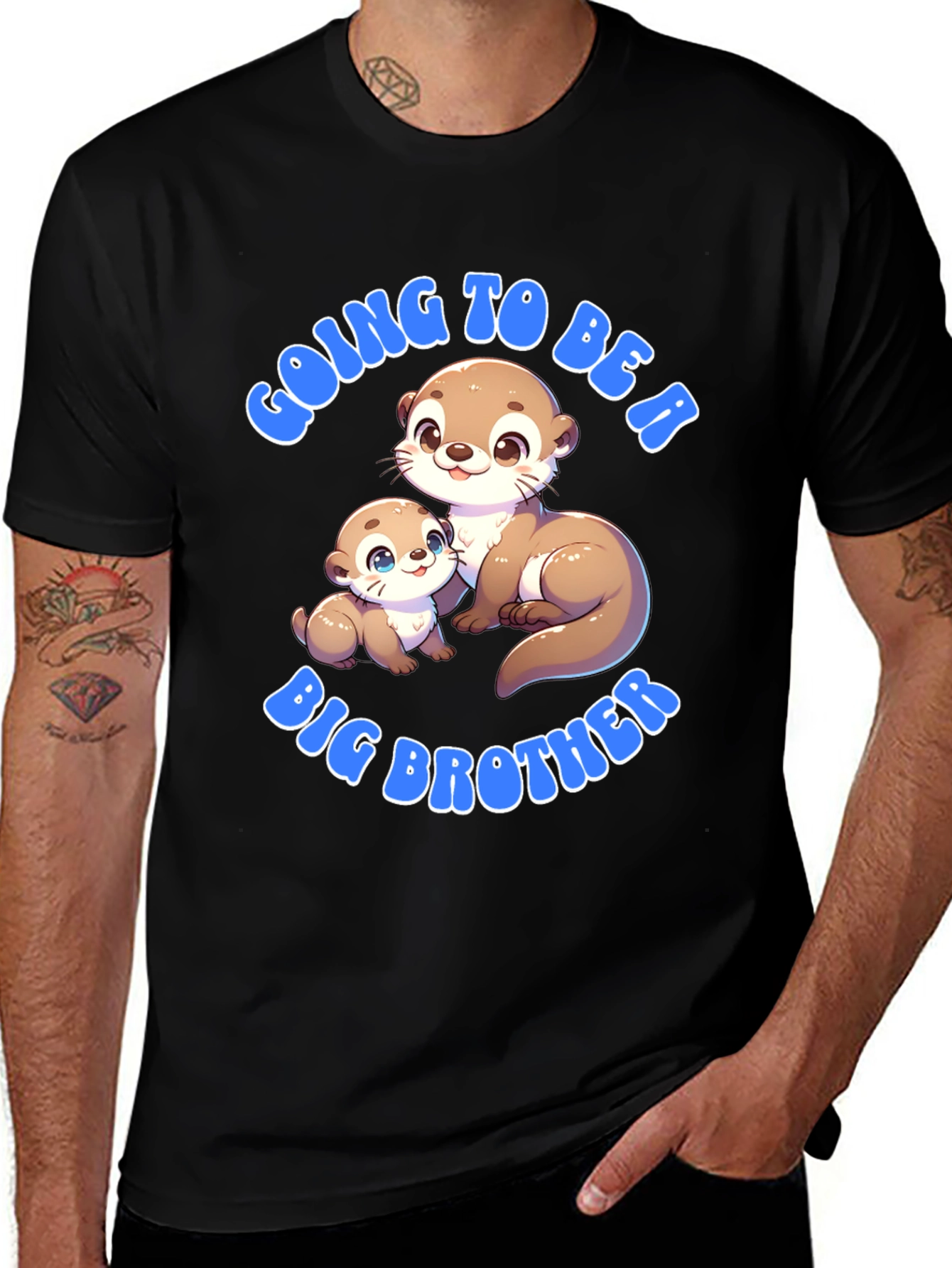 Variant 26 of Going to be a Big Brother Otter T-Shirt