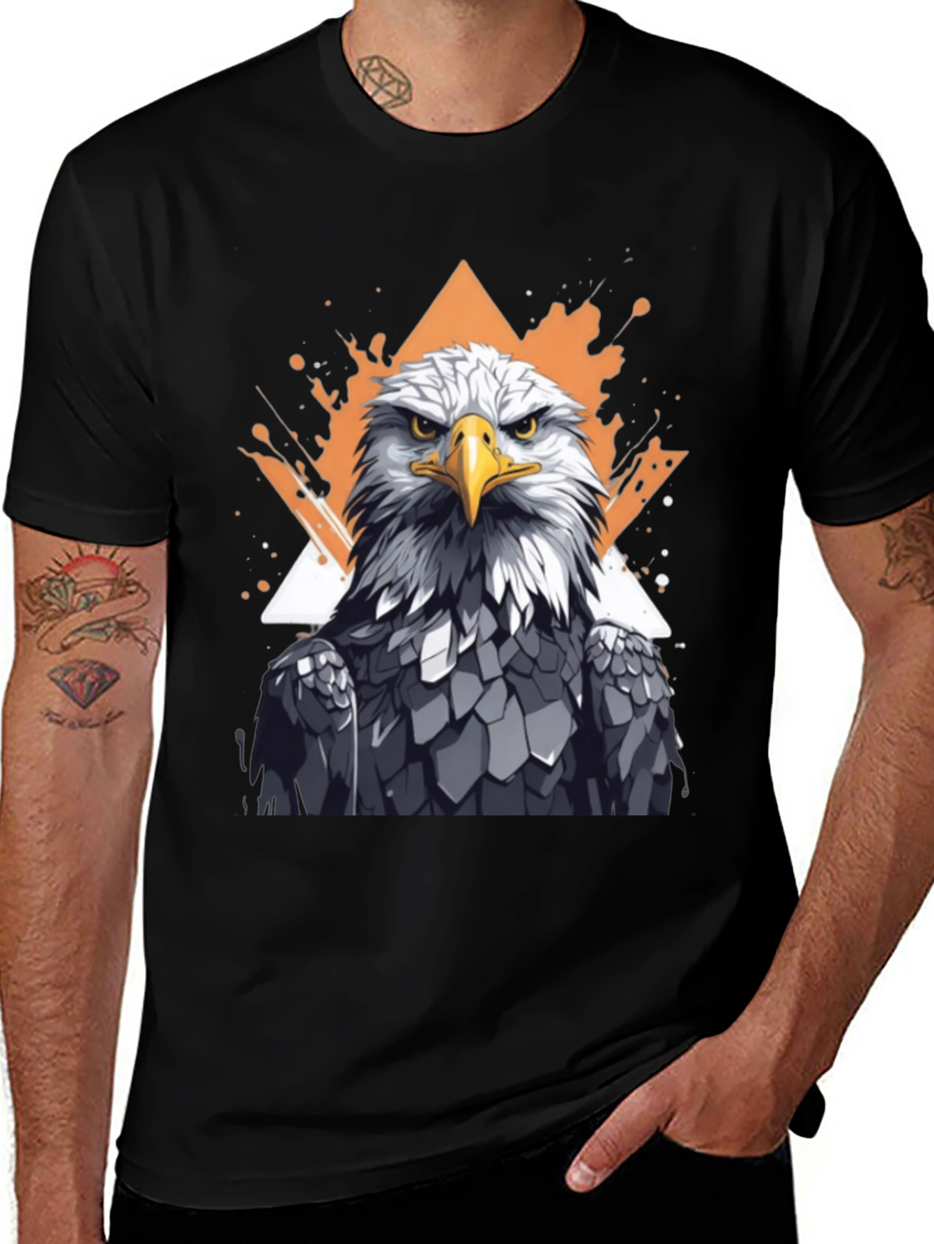 Variant 10 of Eagle Graphic Tee - Patriotic Style