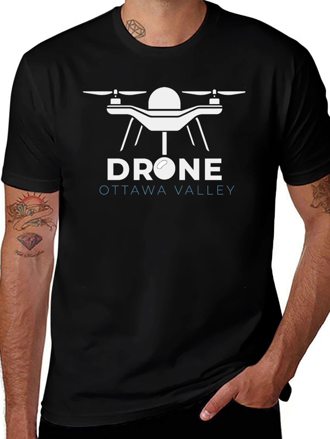 Variant 4 of Drone Ottawa Valley T-Shirt