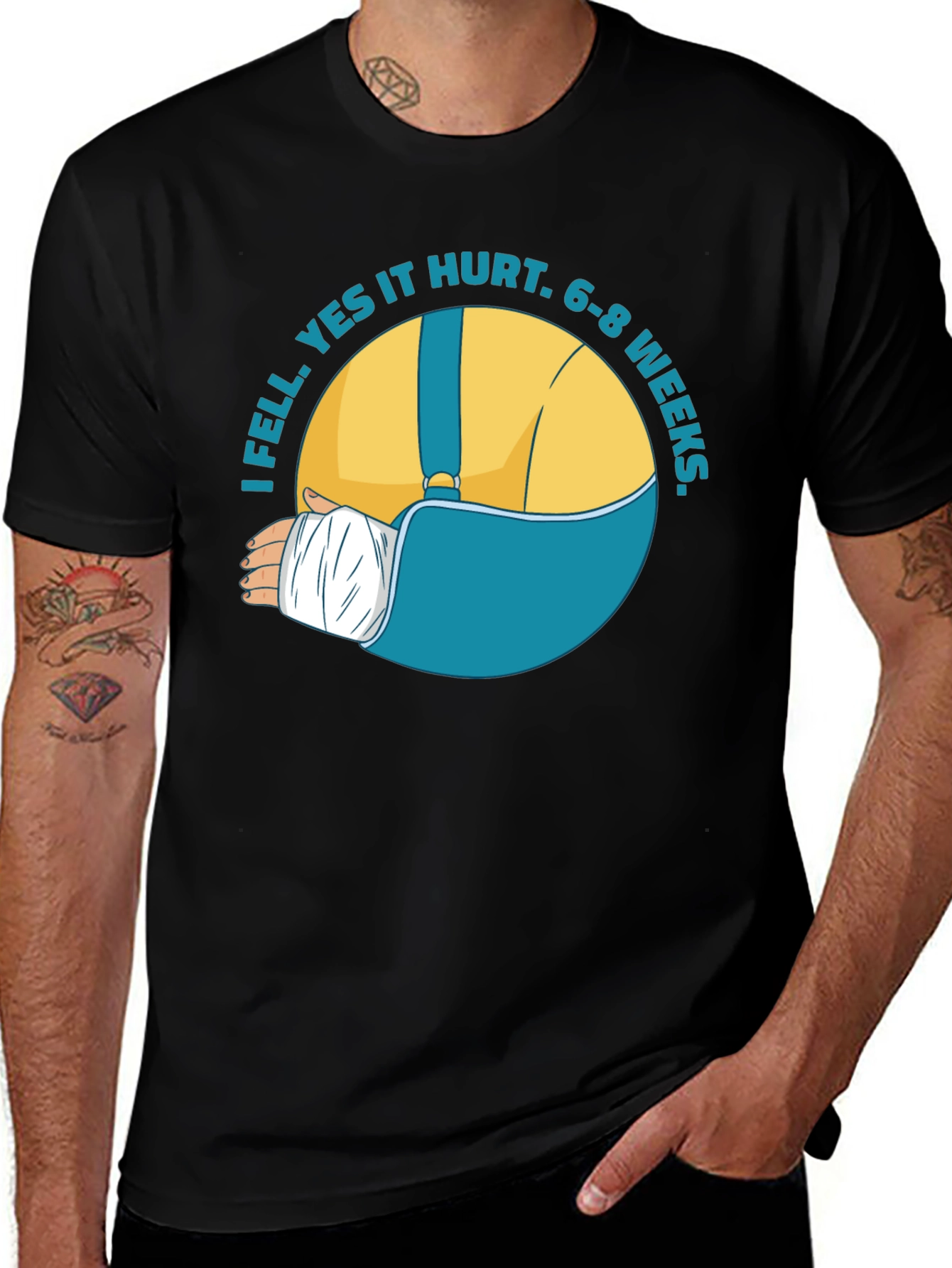 Variant 24 of I Fell Yes It Hurt T-Shirt