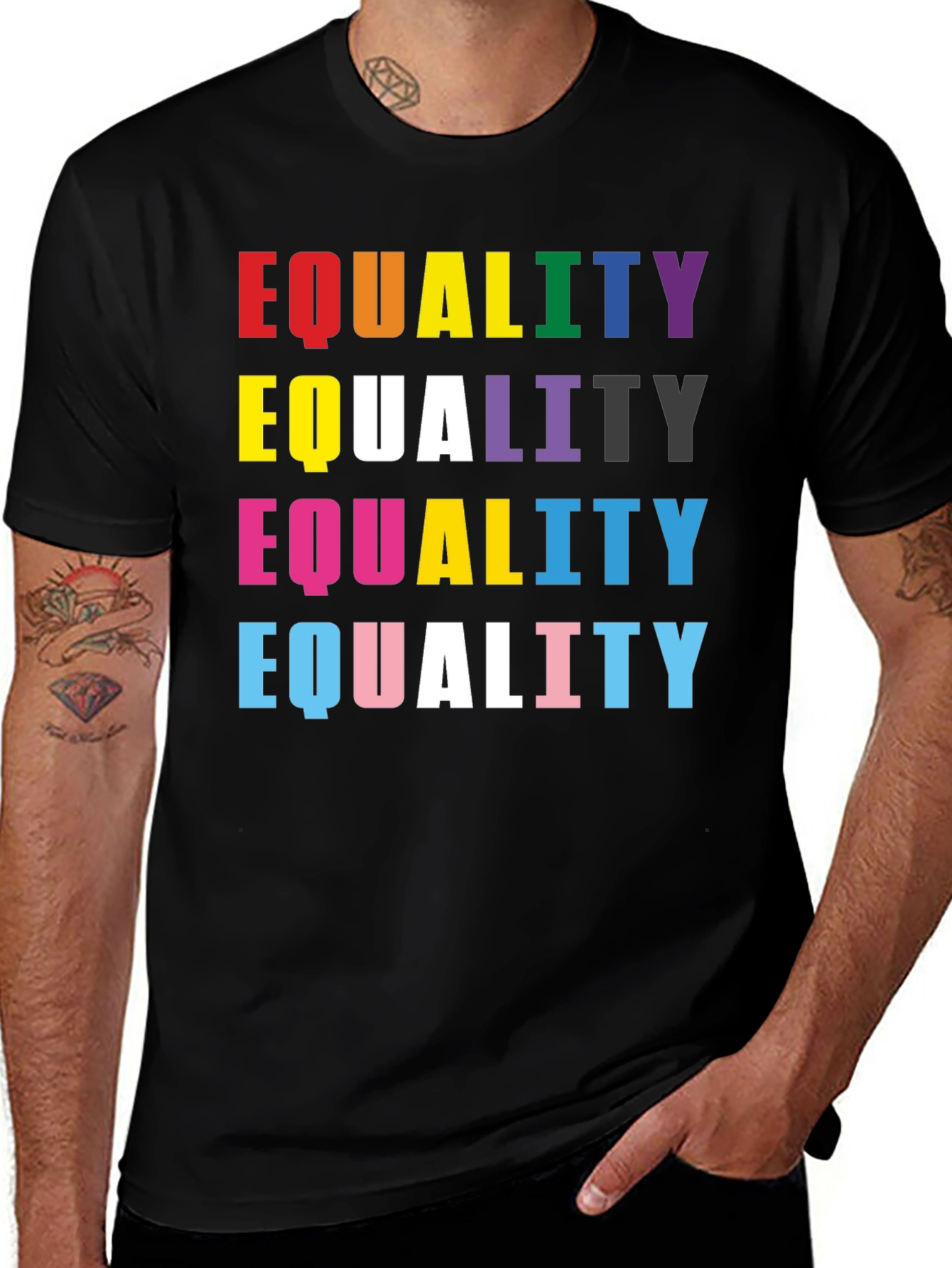 Variant 19 of Equality Pride T-Shirt