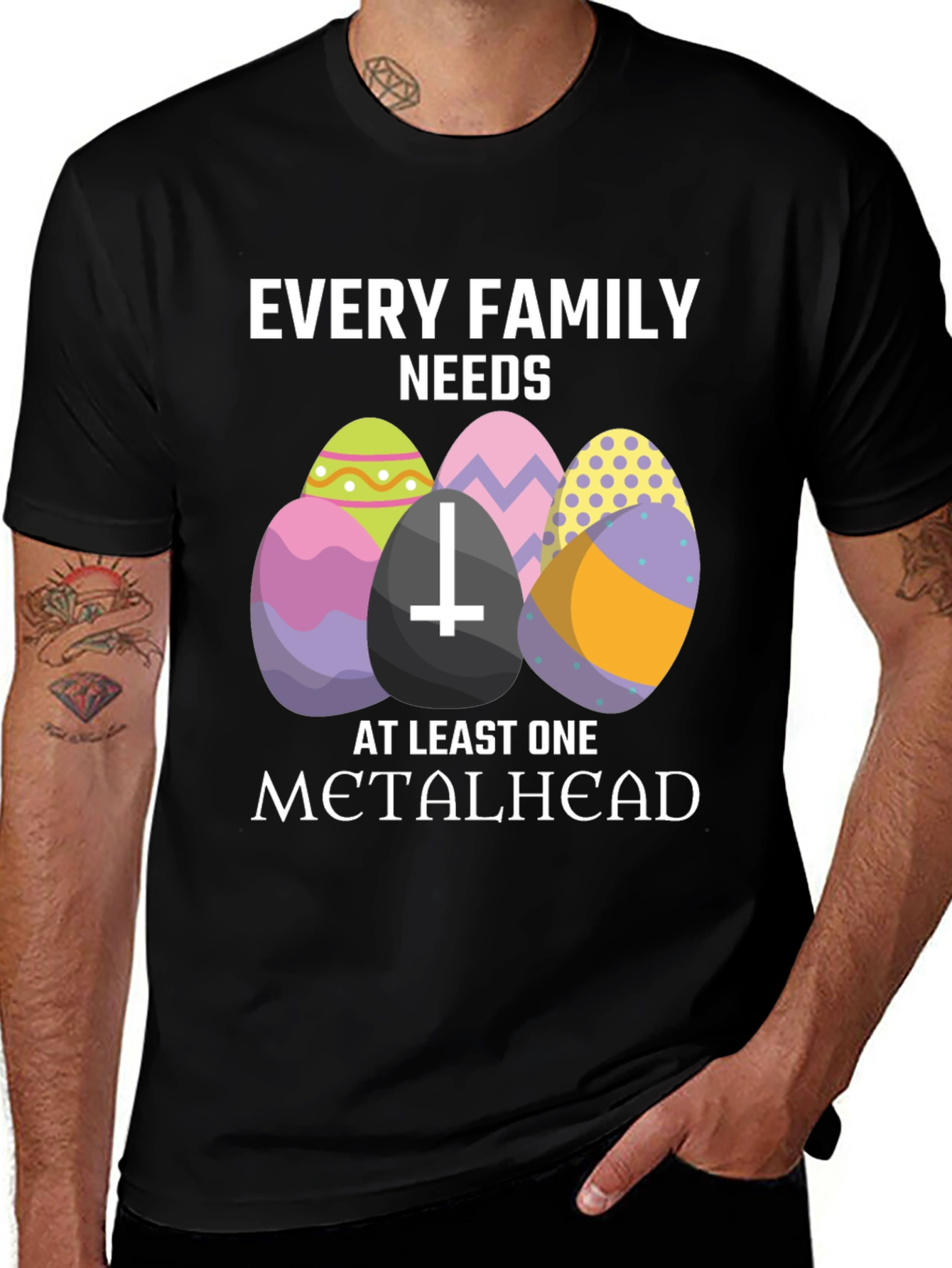 Variant 29 of Every Family Needs a Metalhead Easter Egg T-Shirt