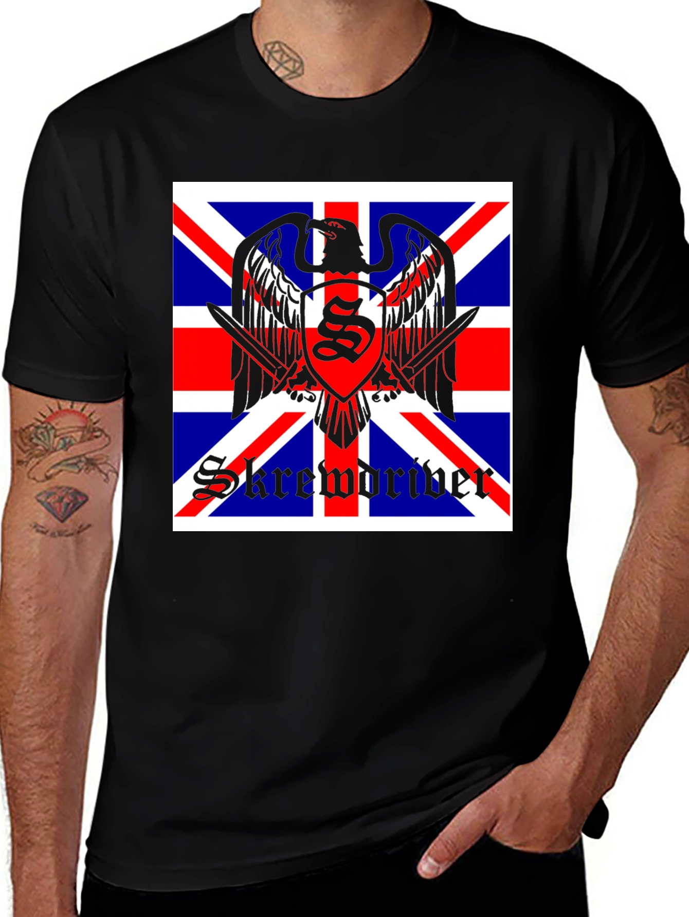Variant 20 of Union Jack Eagle T-Shirt