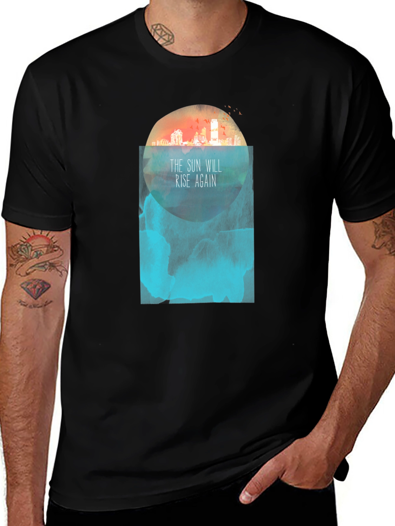 Variant 29 of Rise Again Graphic Tee - Stylish Comfort