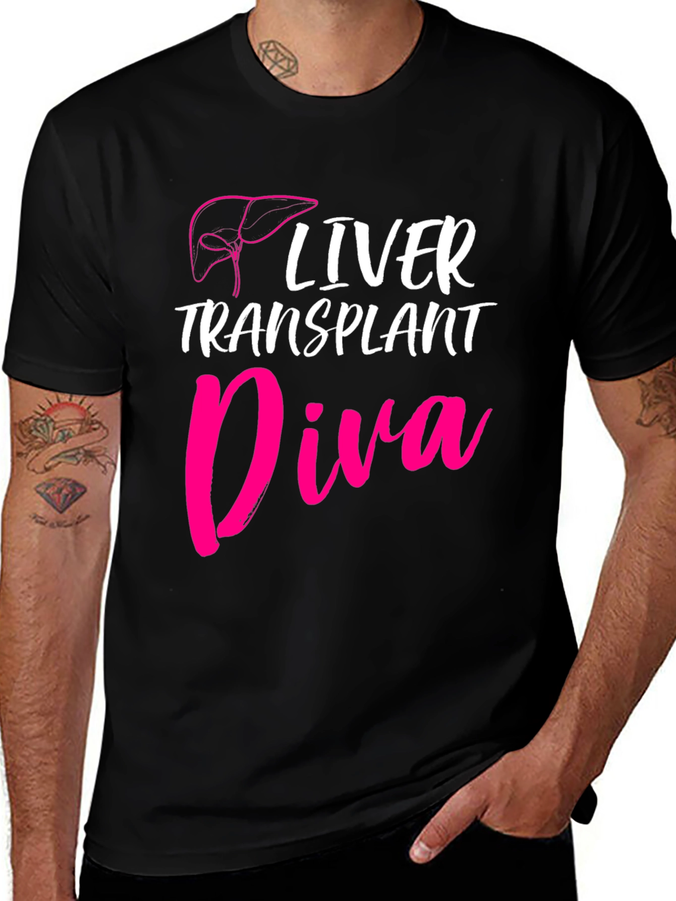 Liver Transplant Diva T-Shirt
