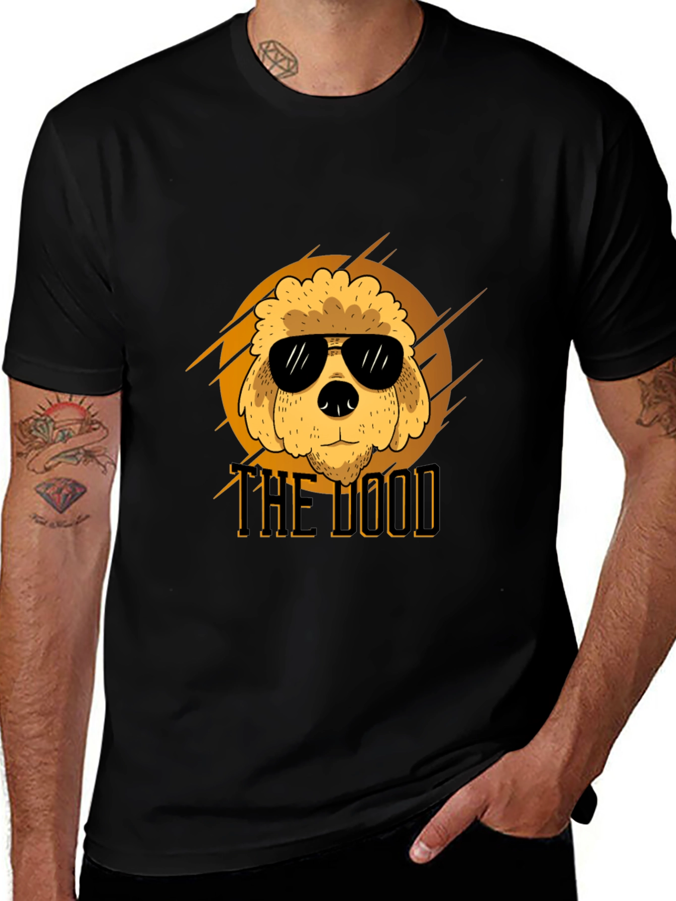 Variant 10 of Cool Dog T-Shirt - The Dood