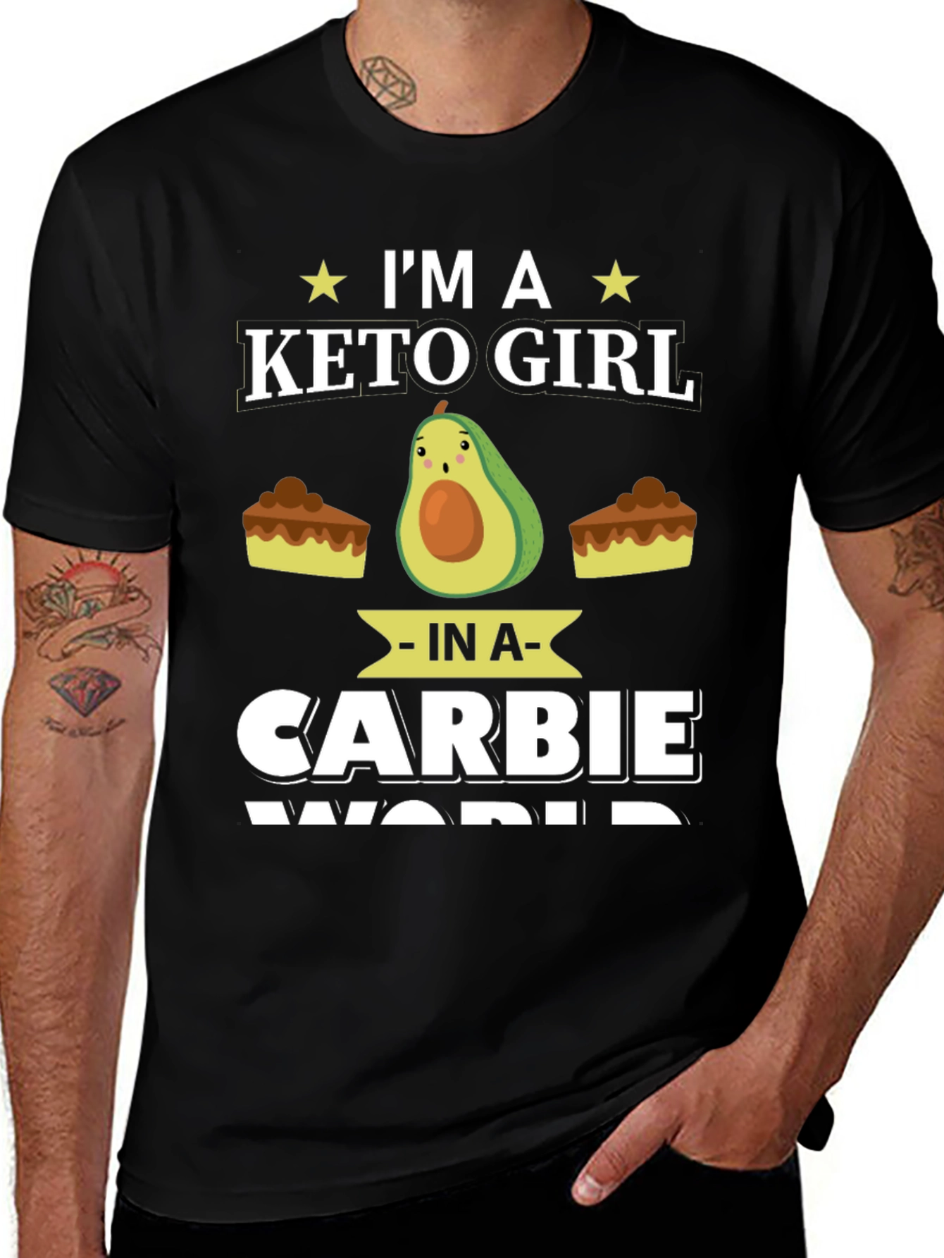 Keto Girl T-Shirt - Carb Lover's World