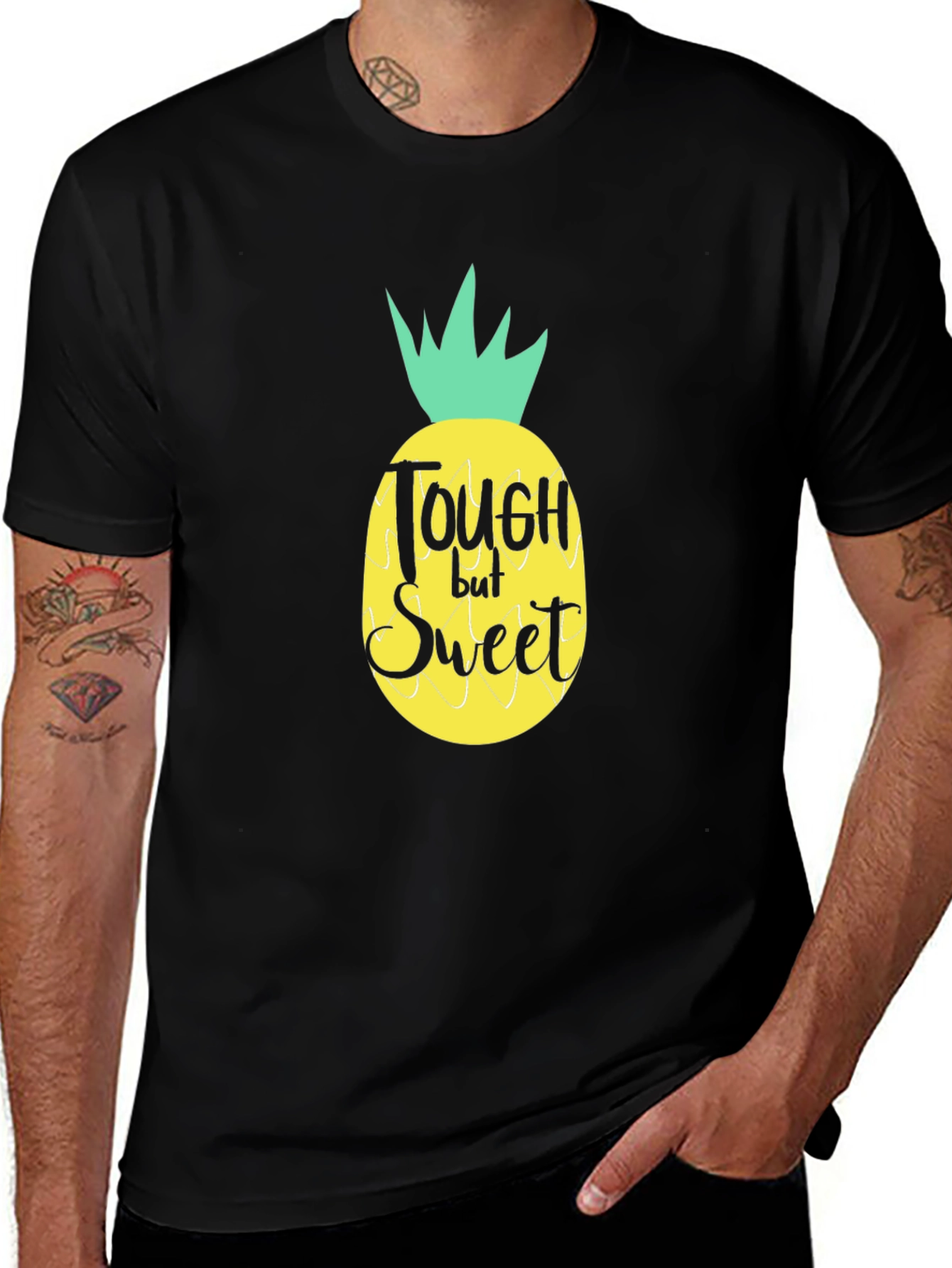 Variant 20 of Tough But Sweet Pineapple Graphic Tee