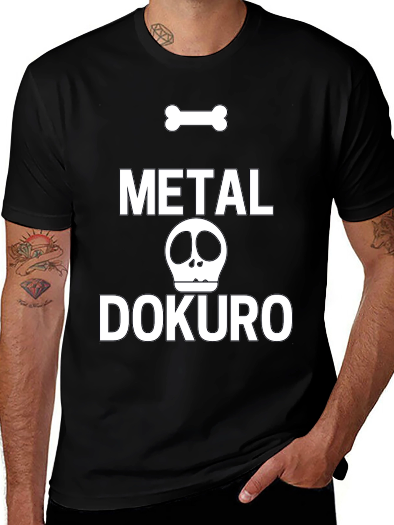 Variant 24 of Metal Dokuro Black T-Shirt