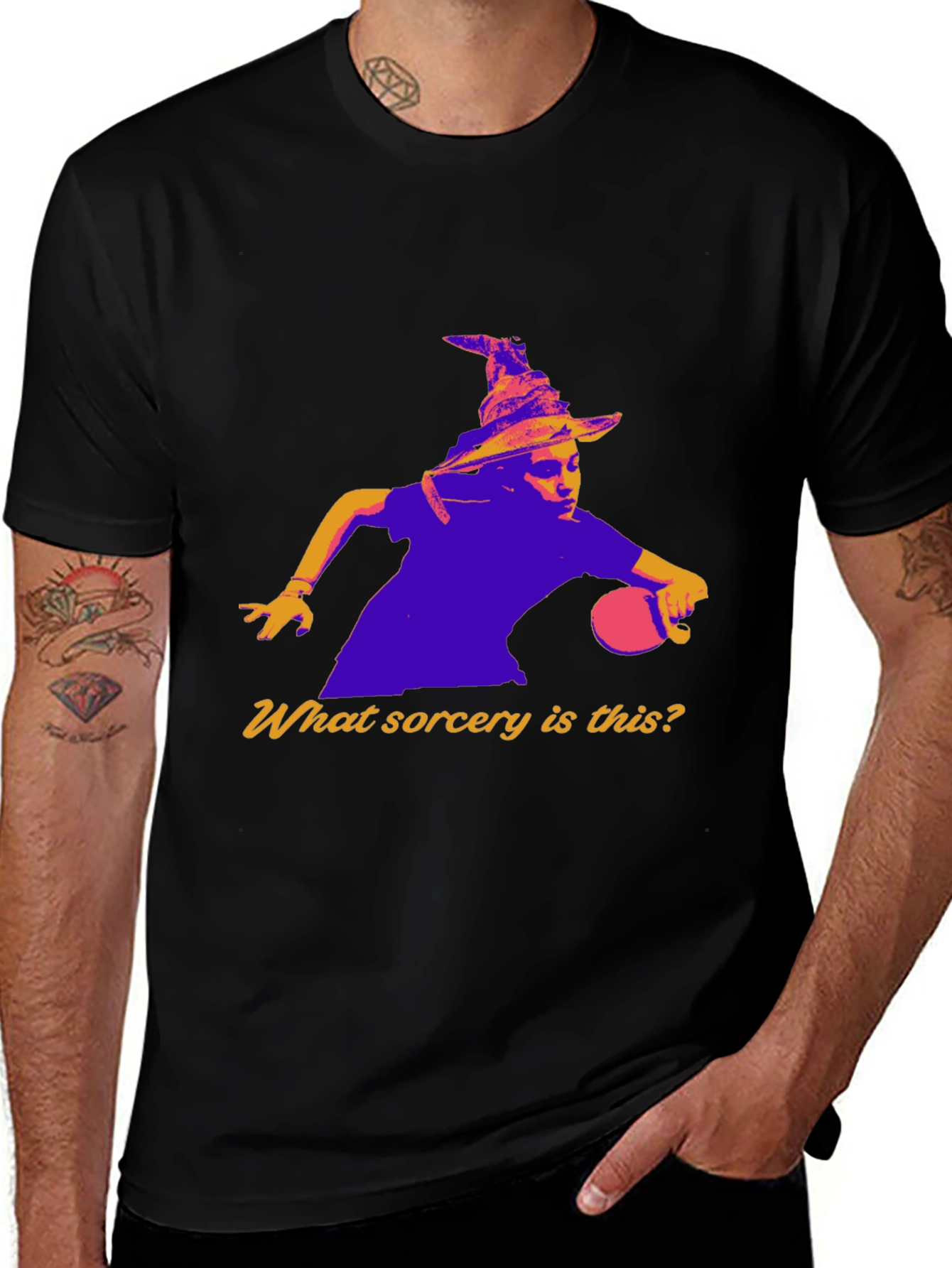 Variant 2 of Wizardry T-Shirt: What Sorcery Is This?