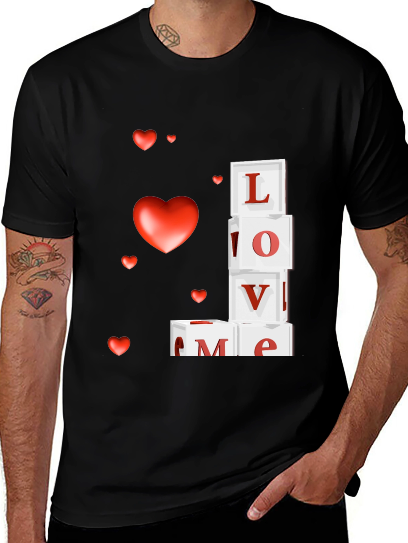 Love Blocks Graphic Tee