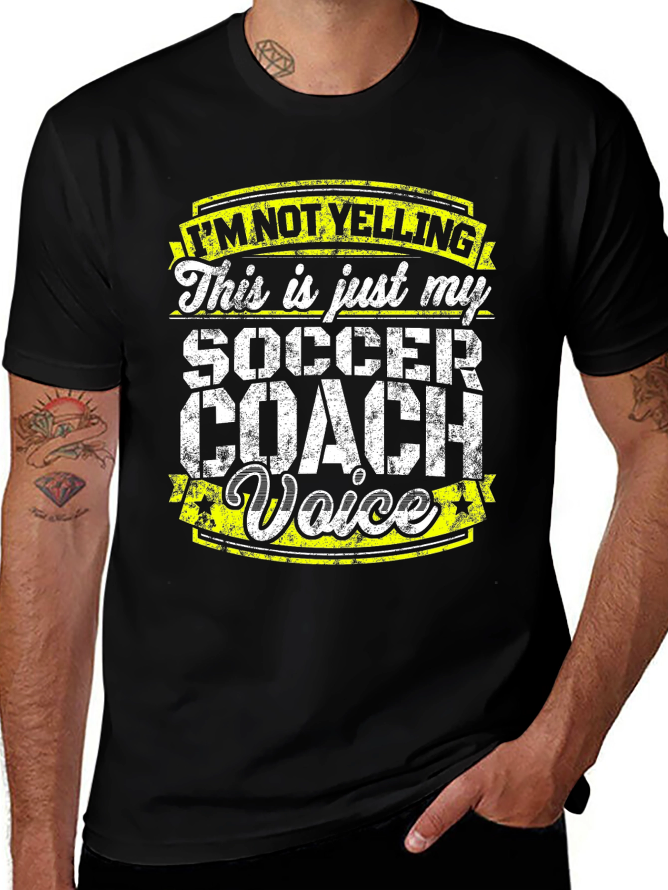 Variant 14 of Soccer Coach Voice T-Shirt