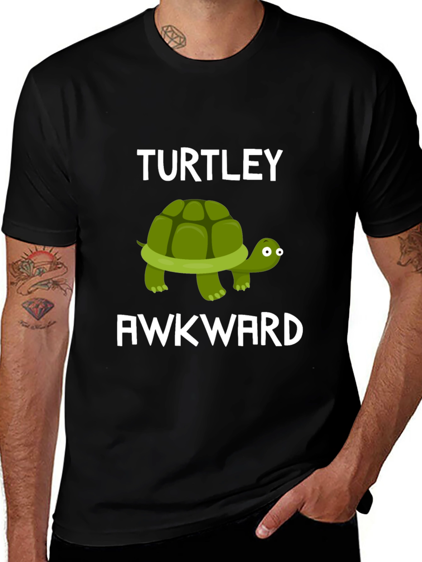 Variant 27 of Turtley Awkward Funny Graphic T-Shirt