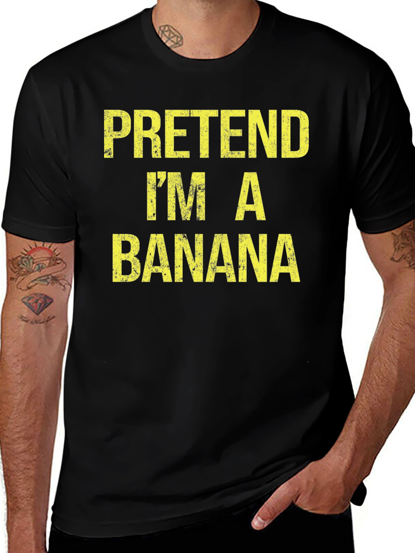 Variant 6 of Pretend I'm A Banana T-Shirt - Funny Novelty Tee