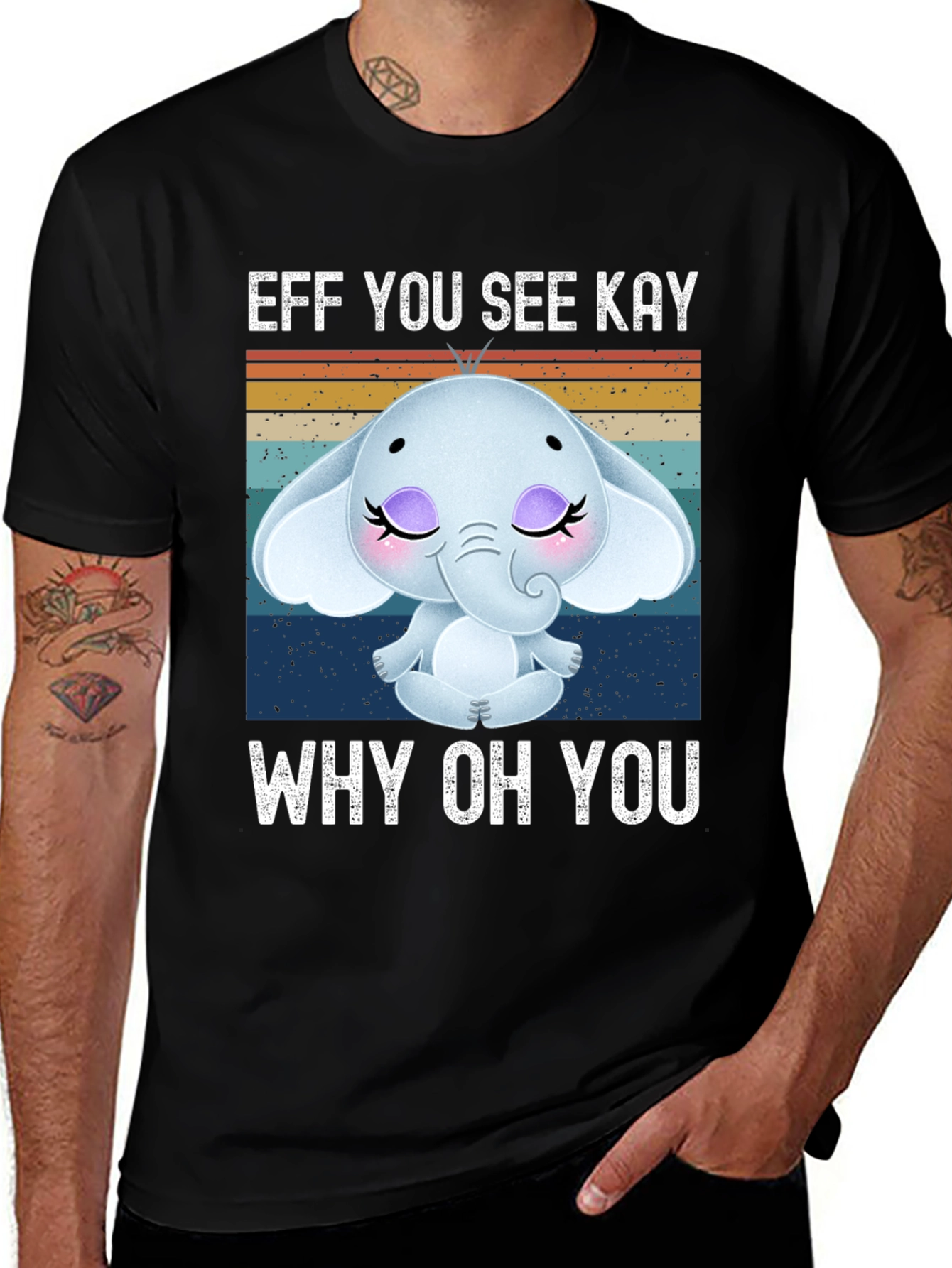 Variant 8 of Eff You See Kay, Why Oh You T-Shirt