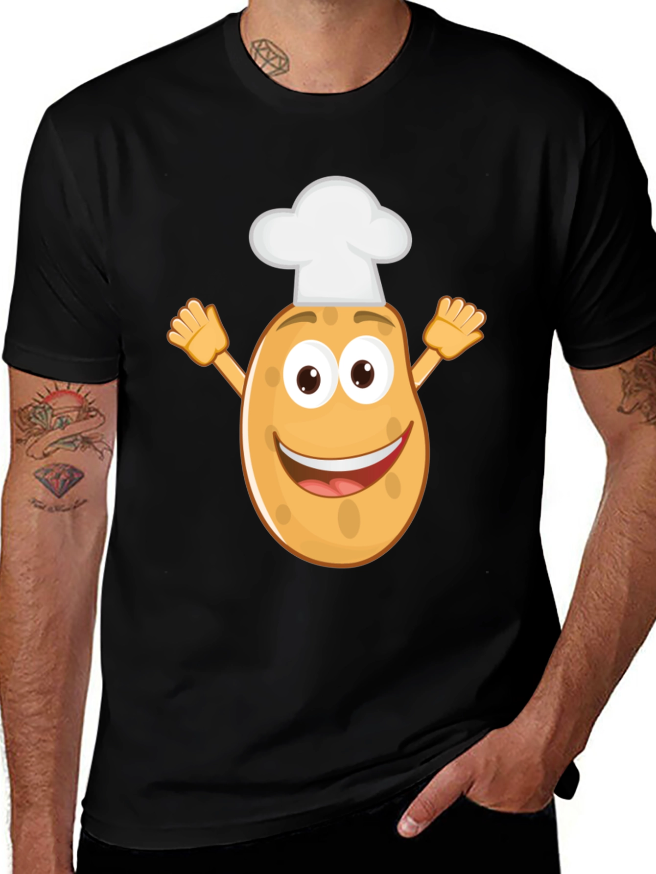 Variant 23 of Chef Potato T-Shirt