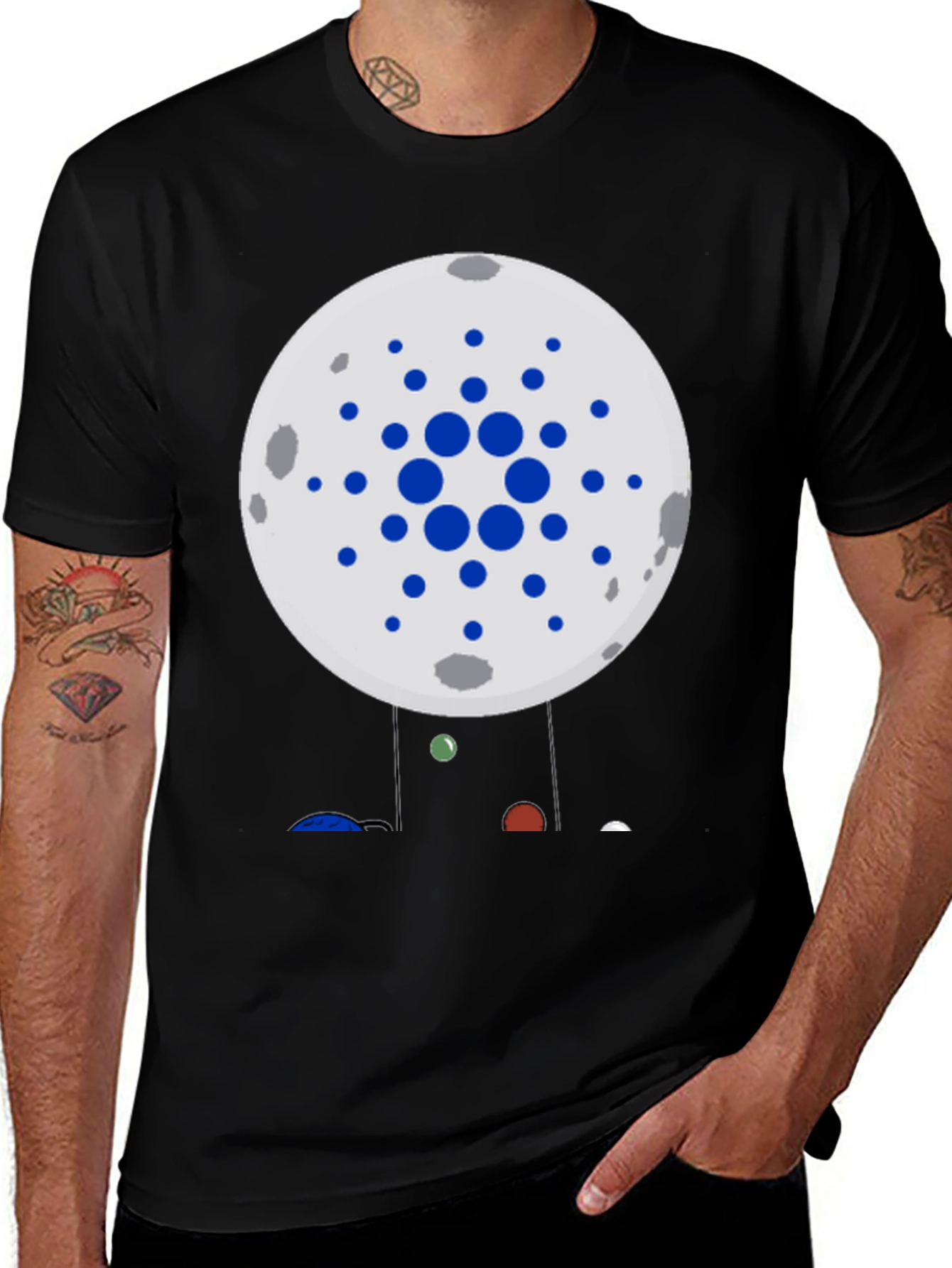 Cardano Moon T-Shirt - Crypto ADA Tee