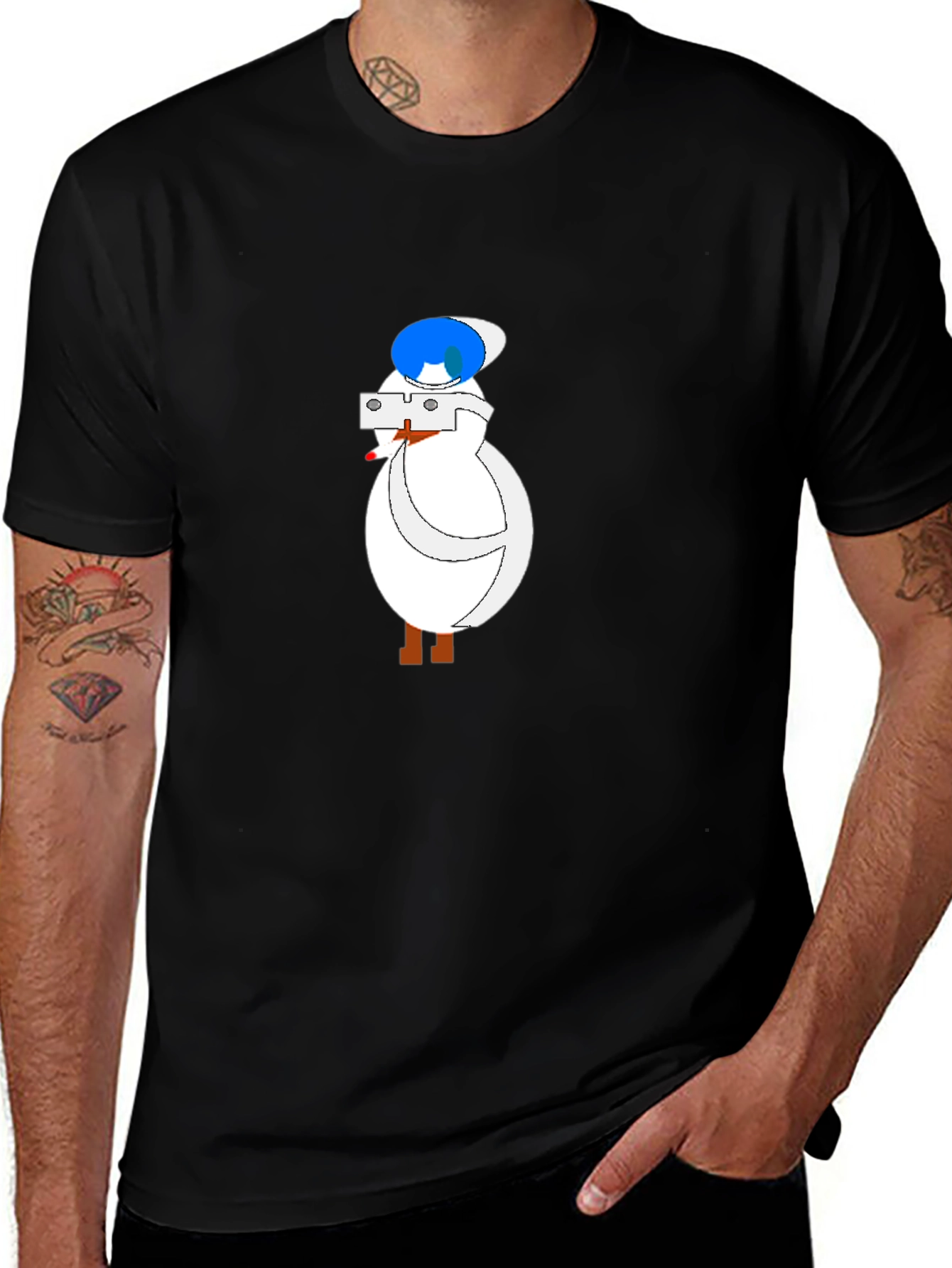 Variant 29 of Novelty Cartoon Duck T-Shirt
