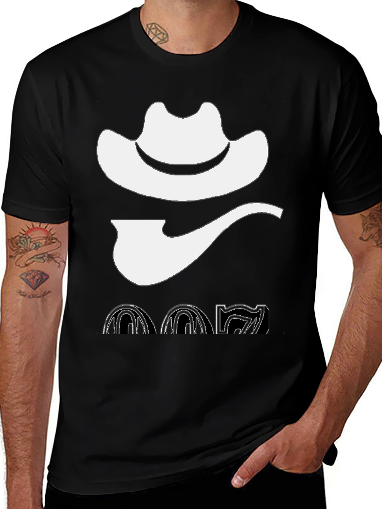 007 Cowboy T-Shirt - Graphic Tee