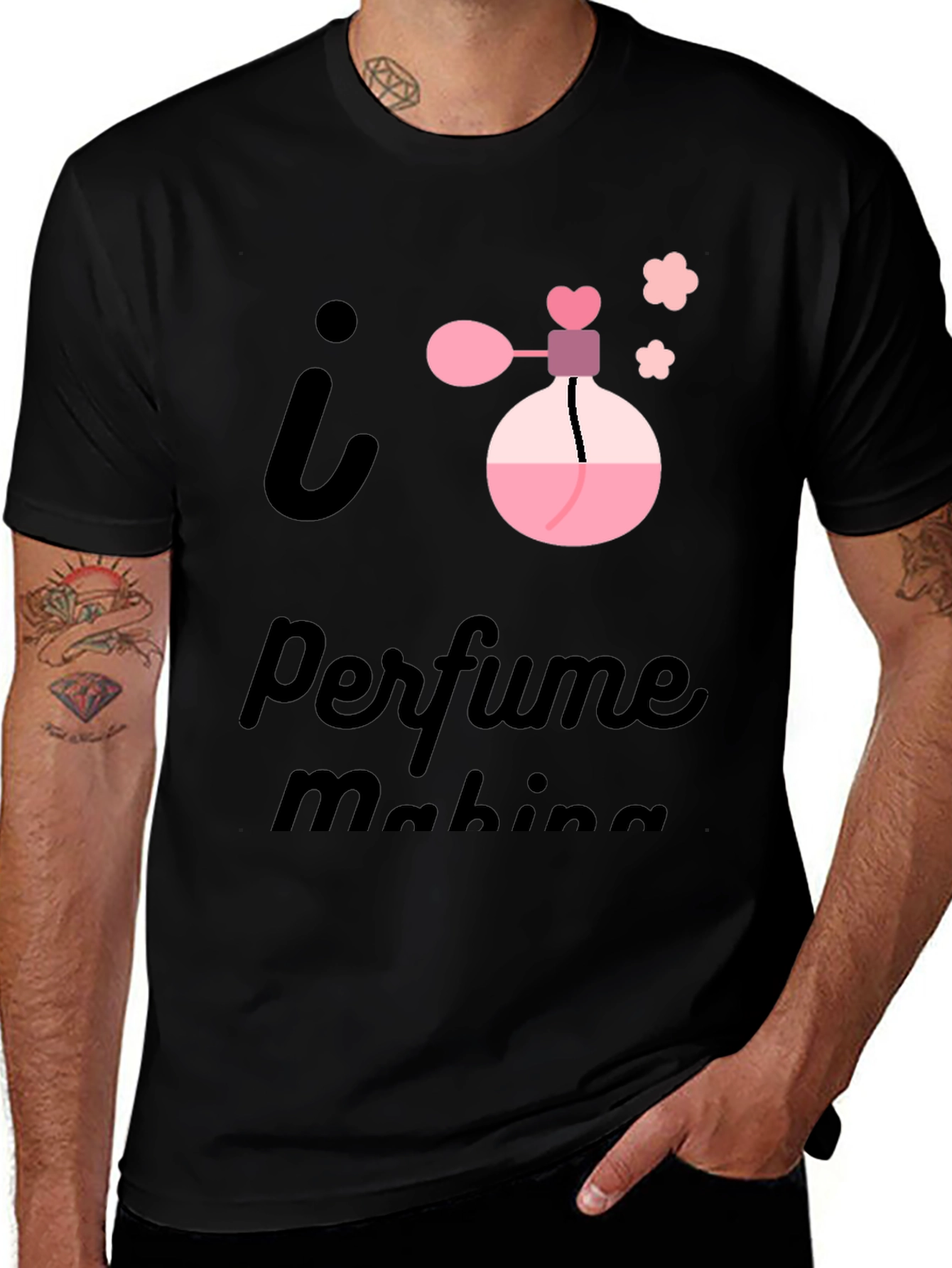 I Love Perfume Making Graphic T-Shirt