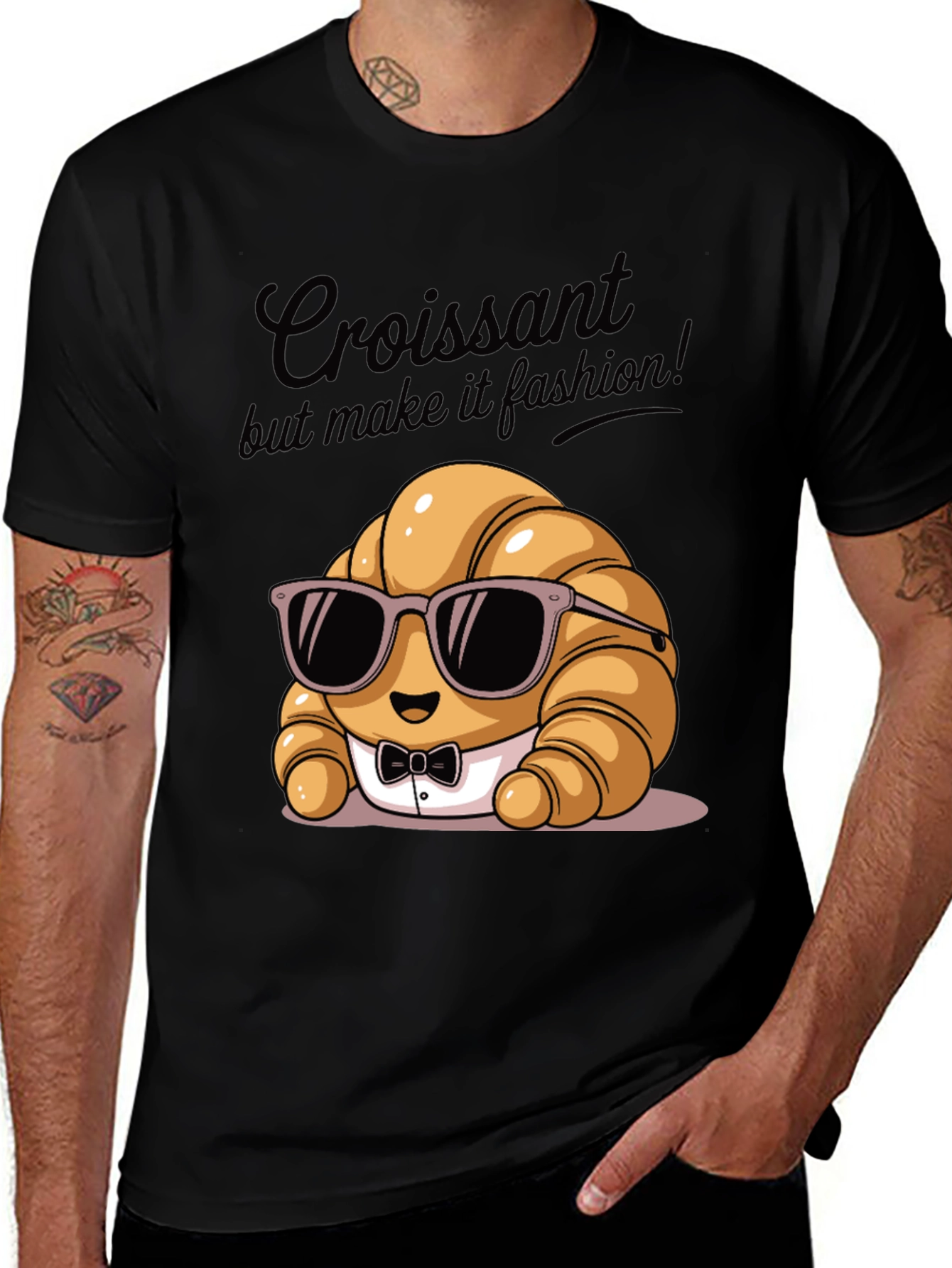 Variant 27 of Croissant Fashion T-Shirt