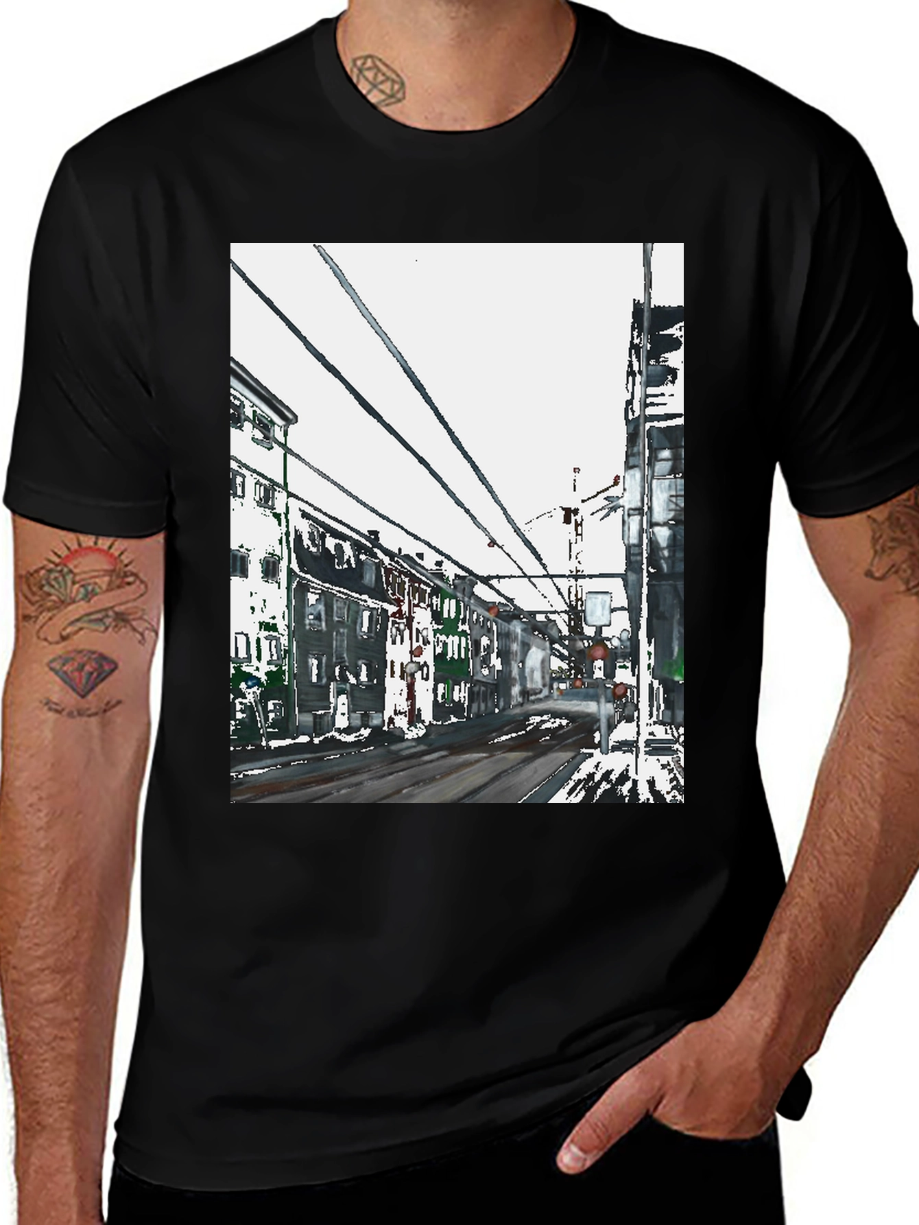 Variant 23 of Urban Street Art T-Shirt