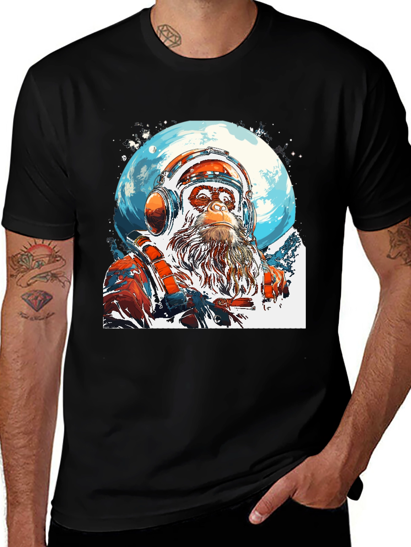 Variant 30 of Ape Astronaut Graphic T-Shirt