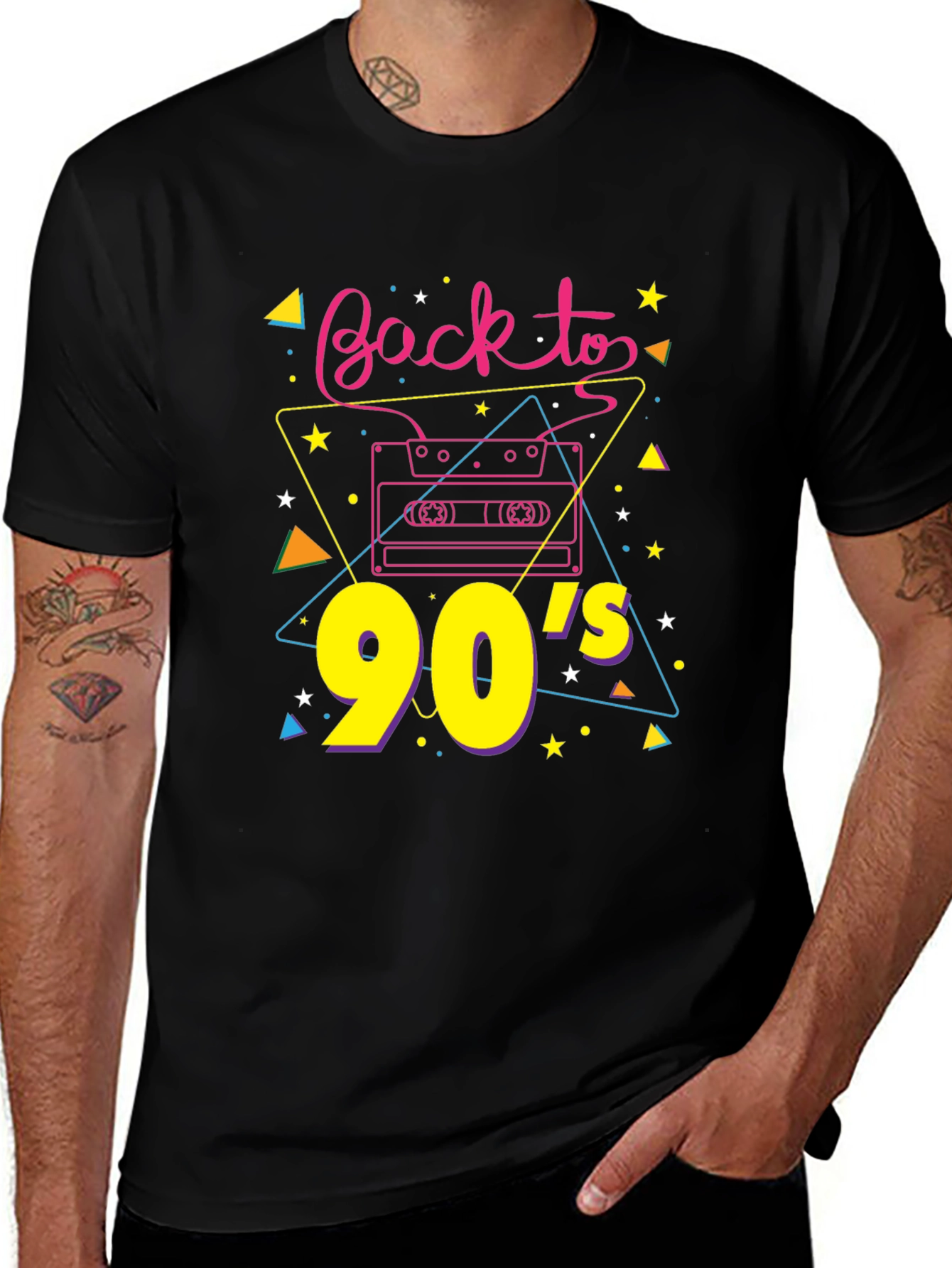 Variant 9 of Back to the 90's Retro T-Shirt