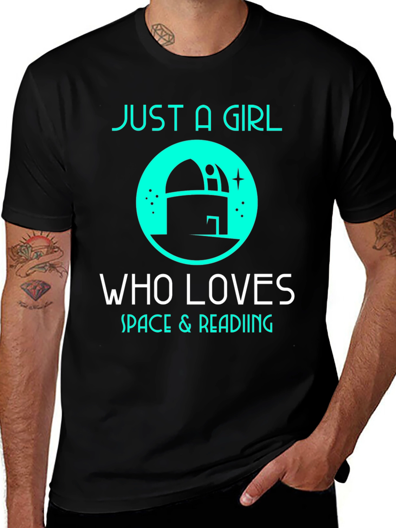 Space & Reading Lover T-Shirt