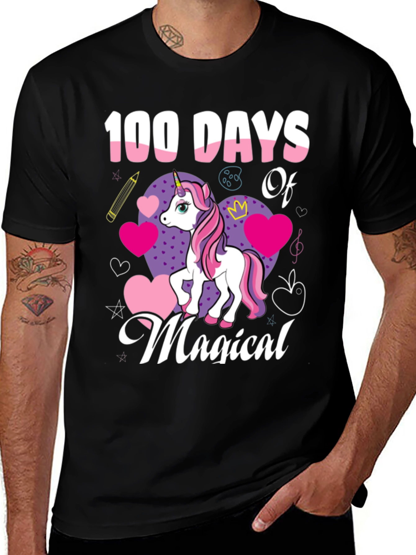 Variant 24 of 100 Days of Magical Unicorn T-Shirt